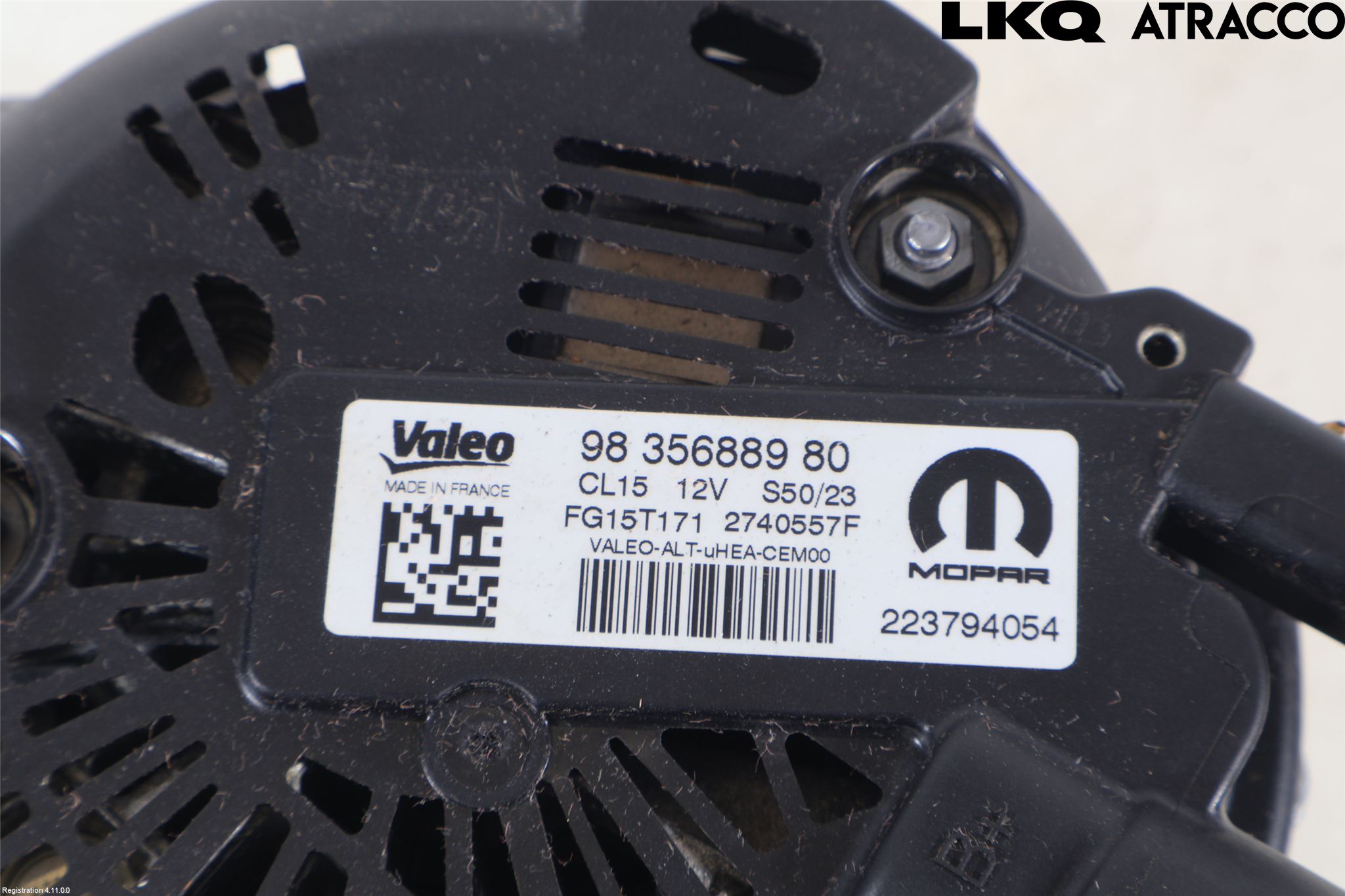 Peugeot 408 22- Generator