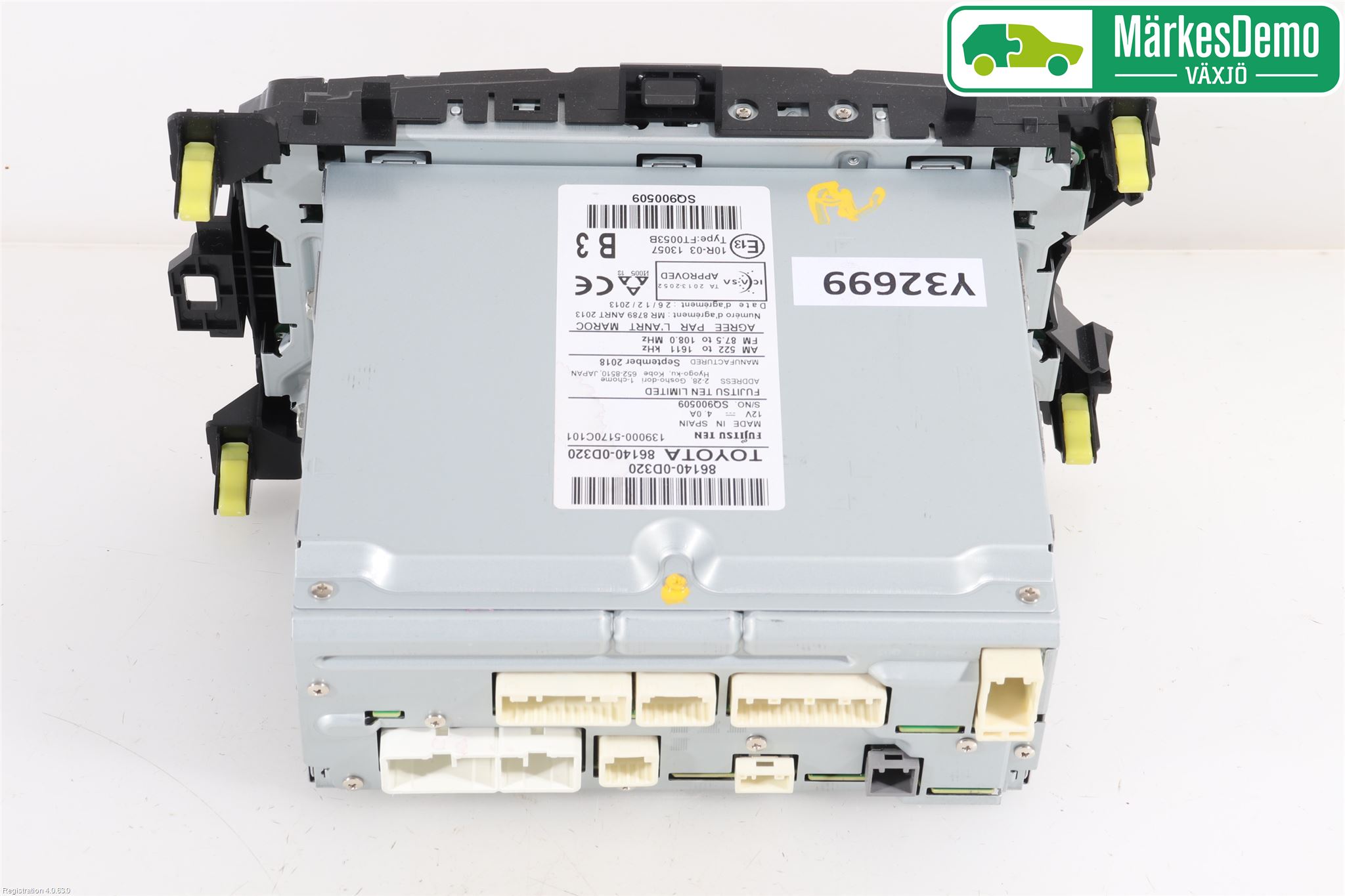 Toyota YARIS XP130 15-20 Cd Radio - Multimediapanel