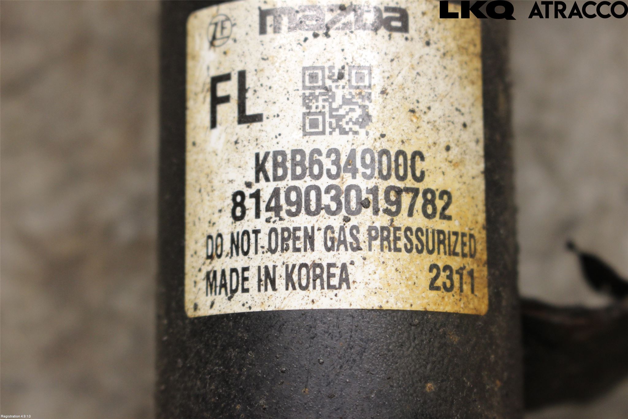 Mazda CX-60 22- Fjäderben Fram Vänster