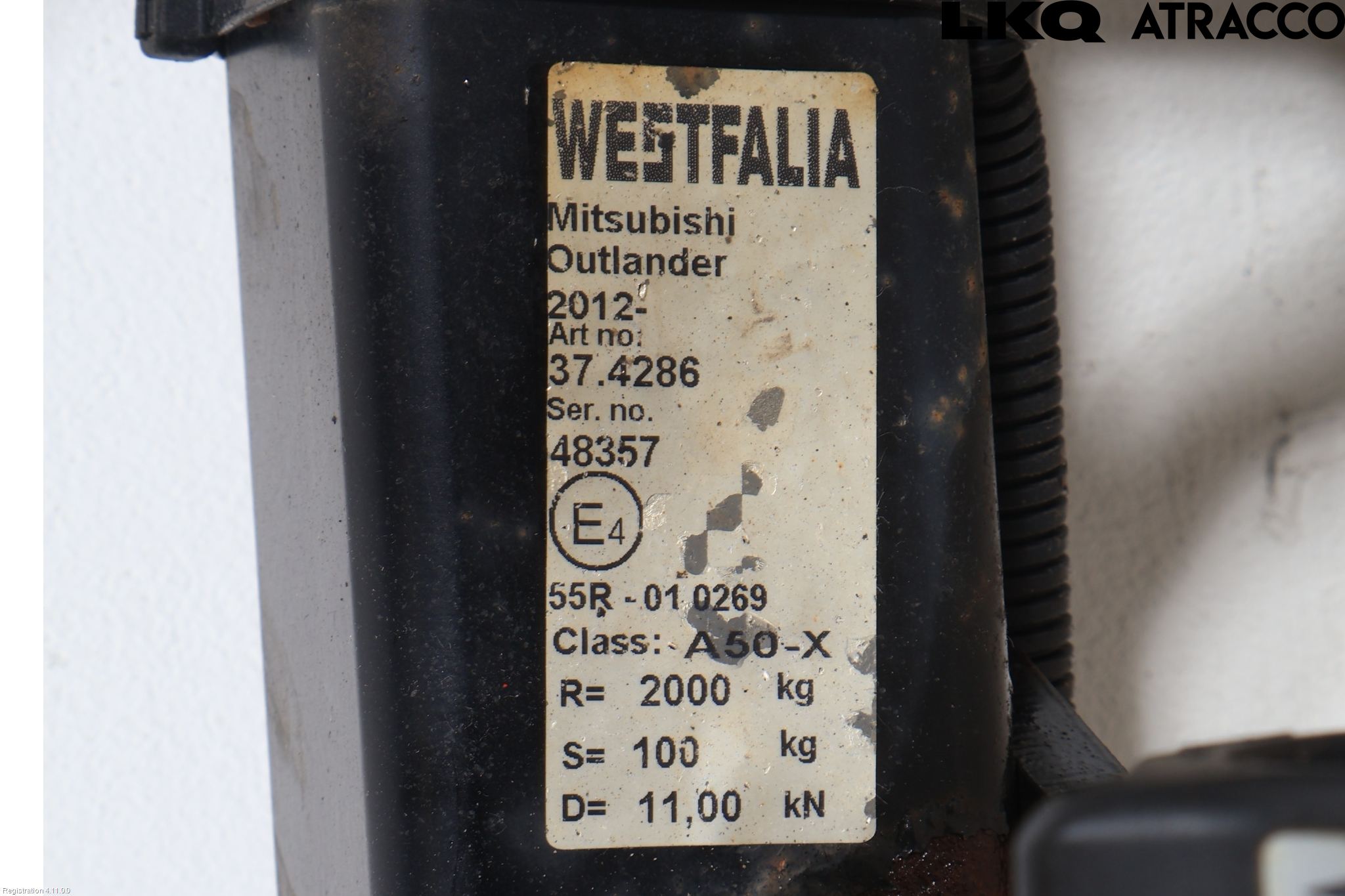 Mitsubishi OUTLANDER 13-21 Dragkrok