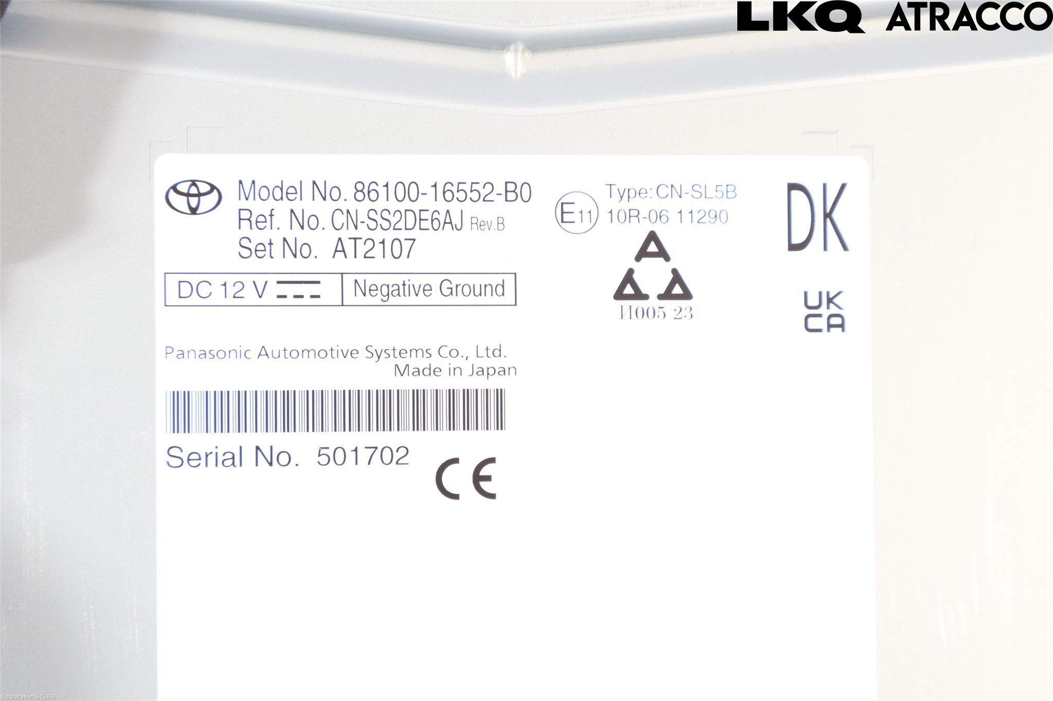 Toyota COROLLA CROSS XG10 22- Cd Radio - Multimediapanel