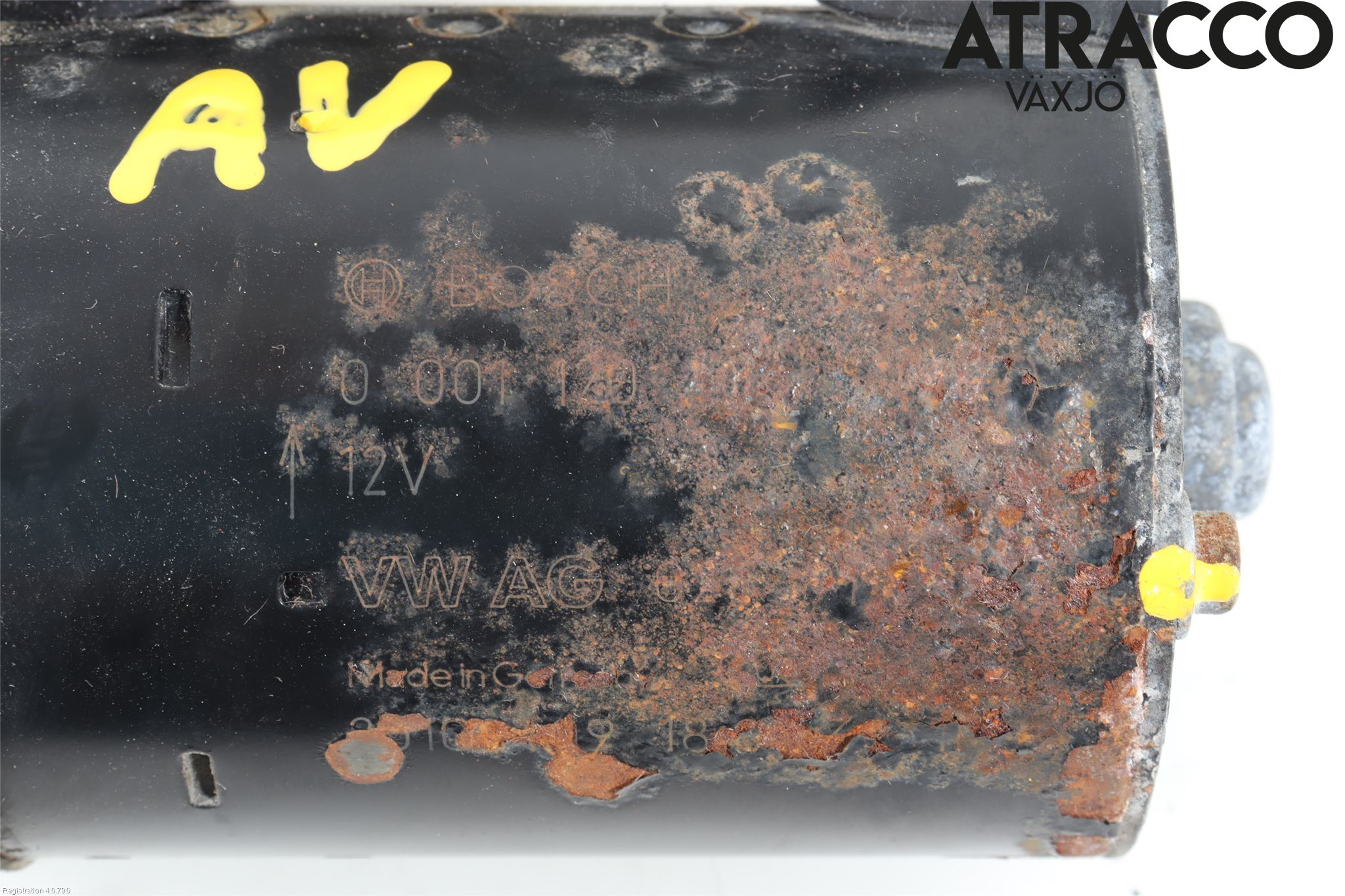 Skoda ROOMSTER Startmotor