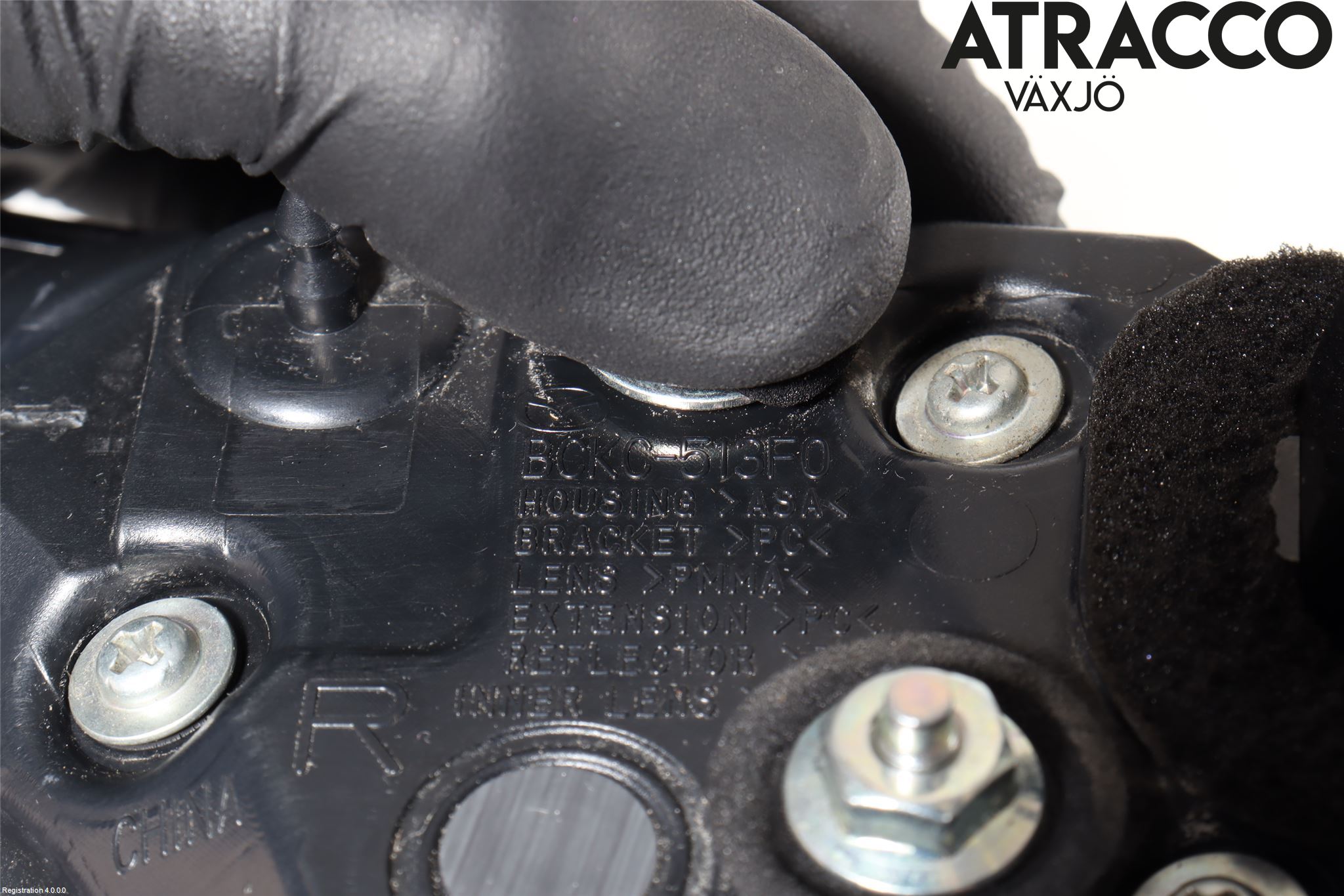 Mazda 3 IV 19- Bakljus Lucka Hö