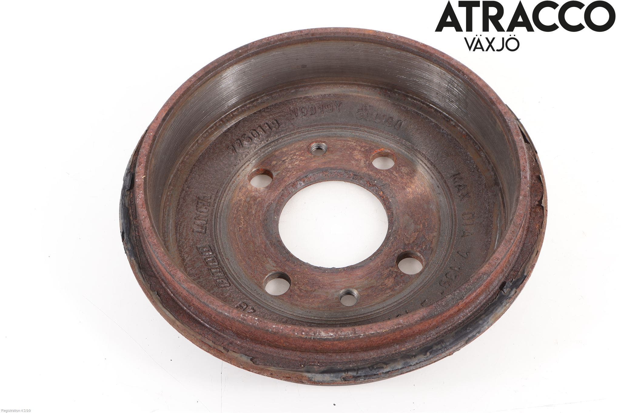 Fiat 500 07- Bromstrumma Bak