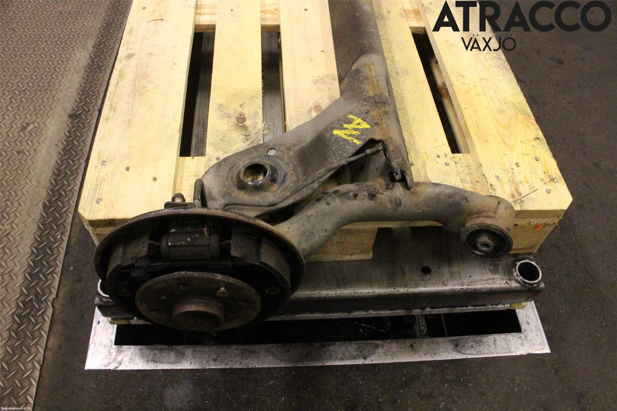 Toyota AYGO 06-14 Bakaxelbalk