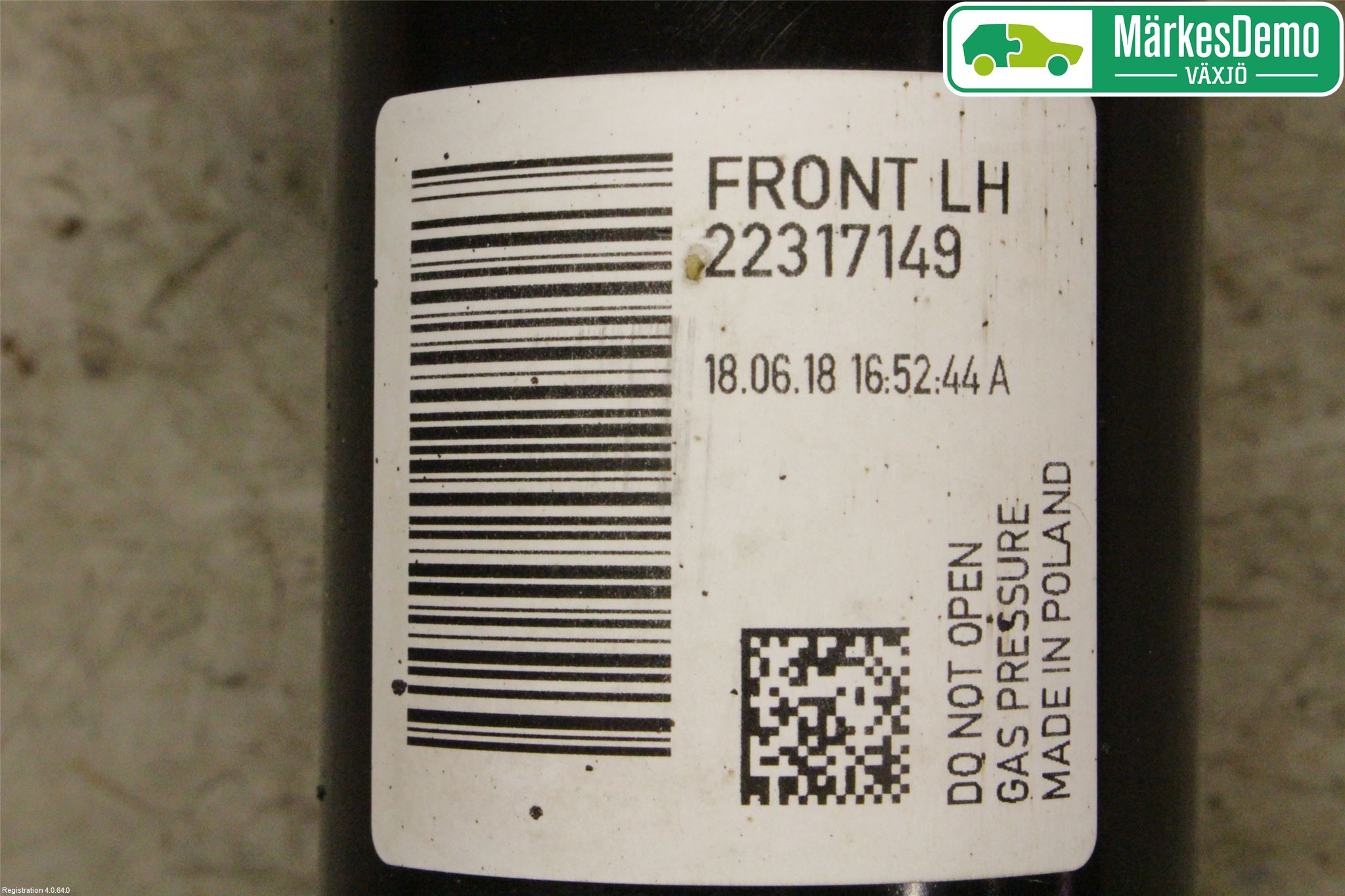 Honda CIVIC 17-22 Fjäderben Fram Vänster