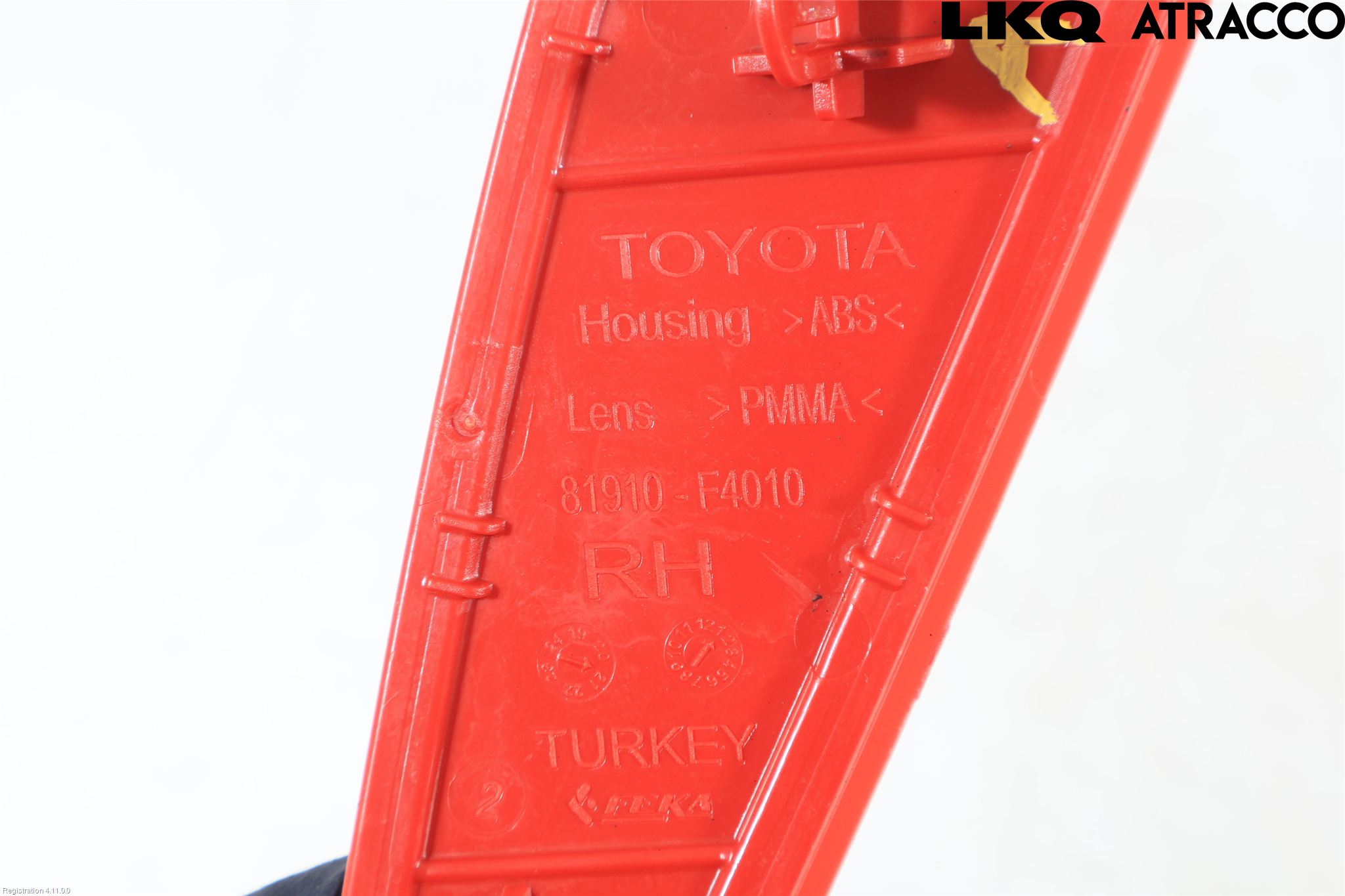 Toyota YARIS XP21 20- Dimljus/Reflex Bak