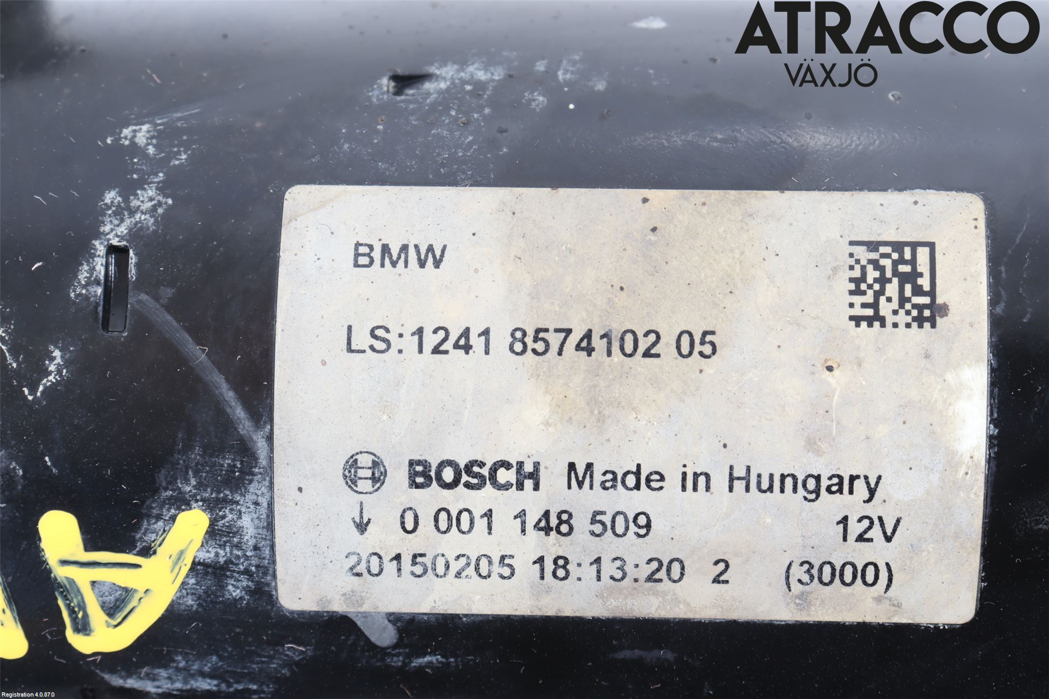 BMW 5 F10/F11/F18 09-17 Startmotor Diesel
