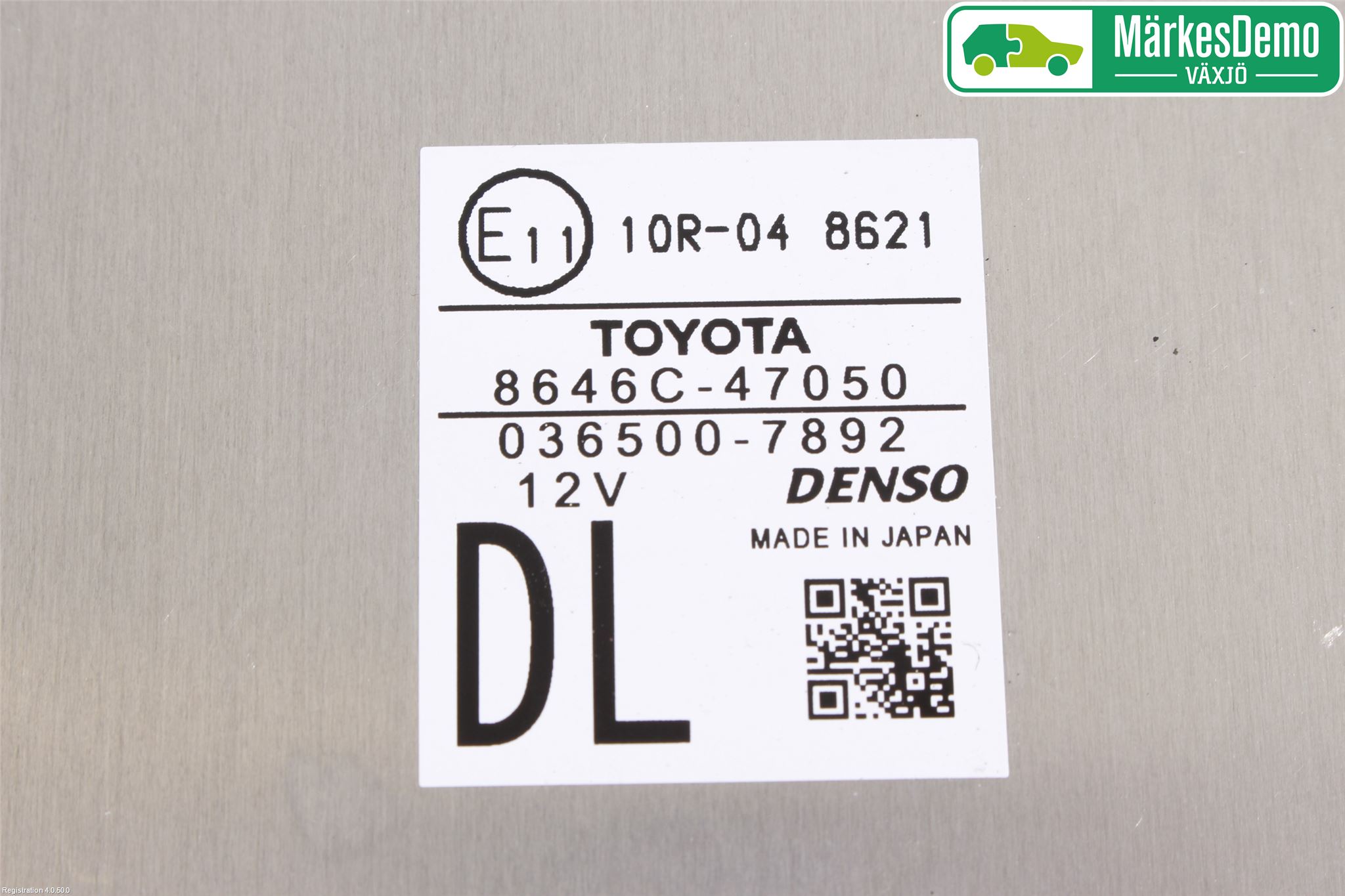Toyota PRIUS+ ZVW40 12-20 Sensor Aktivt Kollisionsskydd