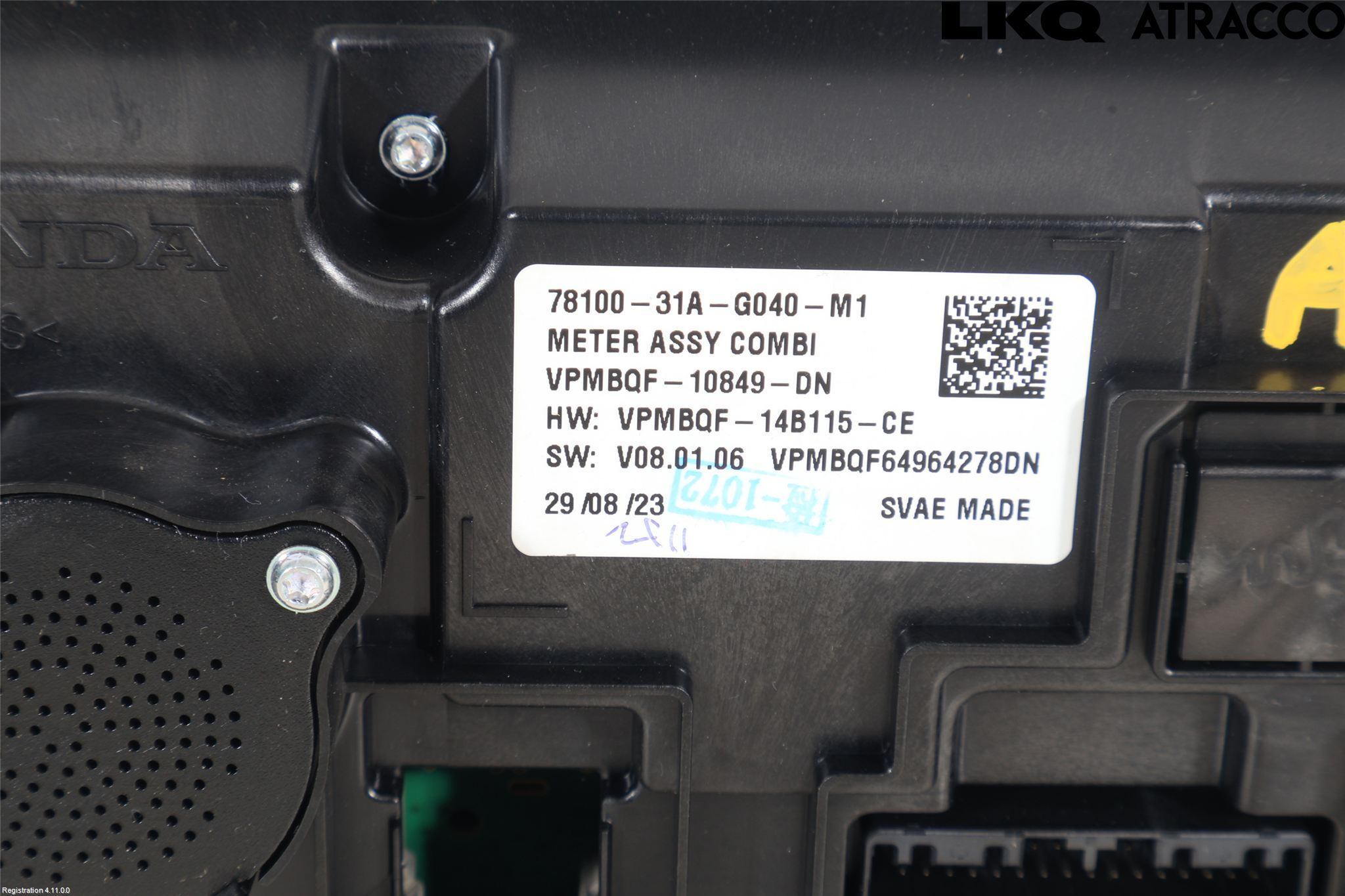Honda E:NY1 23- Instrument Komb