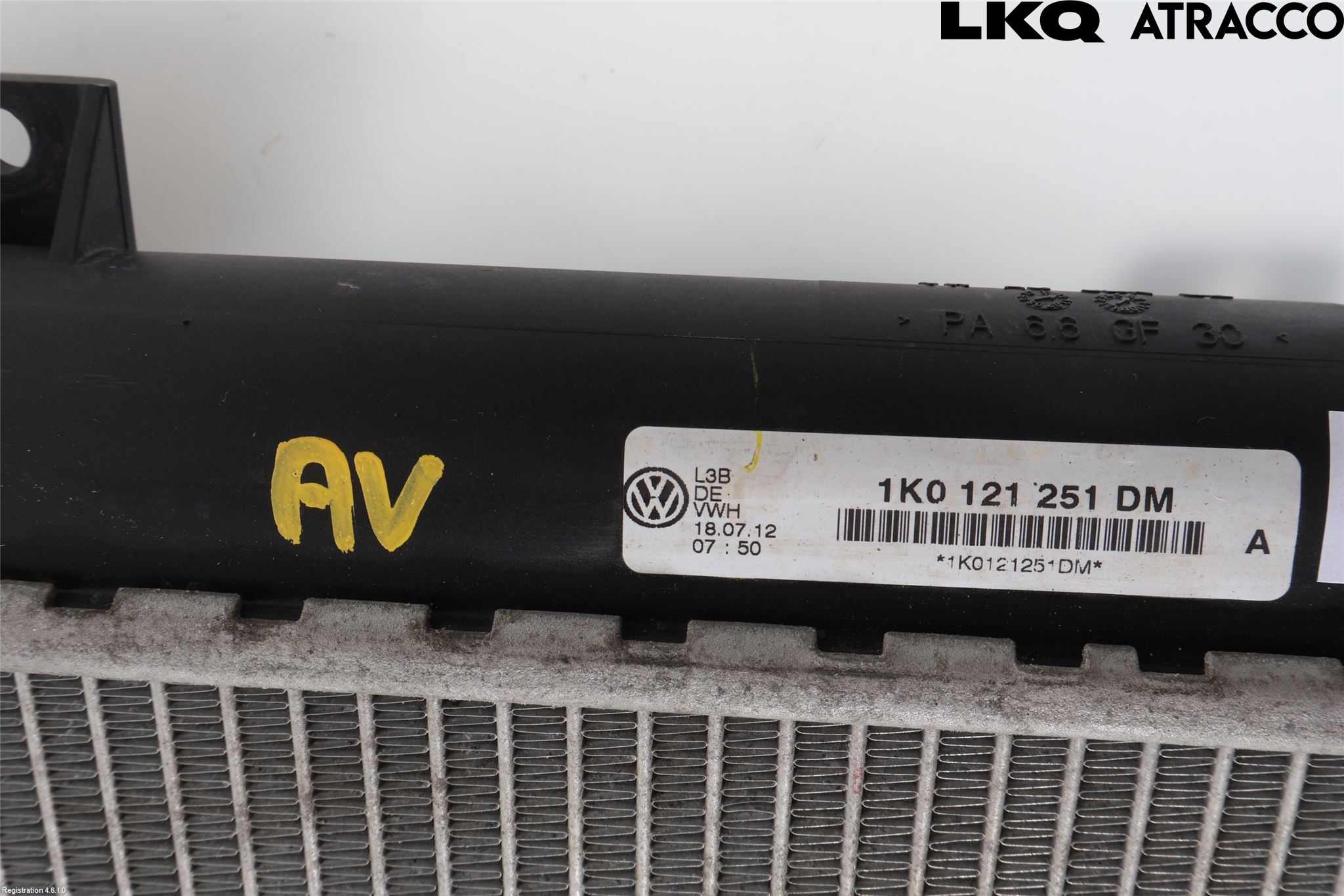 Skoda SUPERB 09-15 Kylare Aut