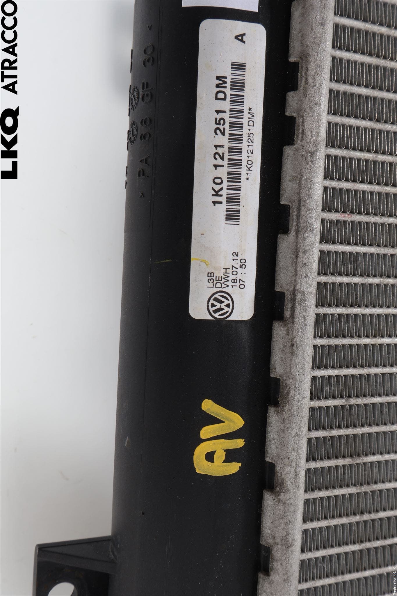 Skoda SUPERB 09-15 Kylare Aut