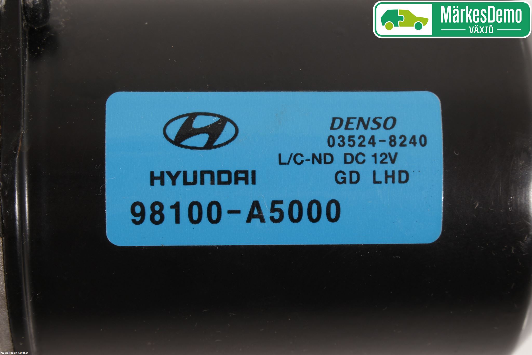 Hyundai i30 GD 13-17 Torkarmotor Vindruta
