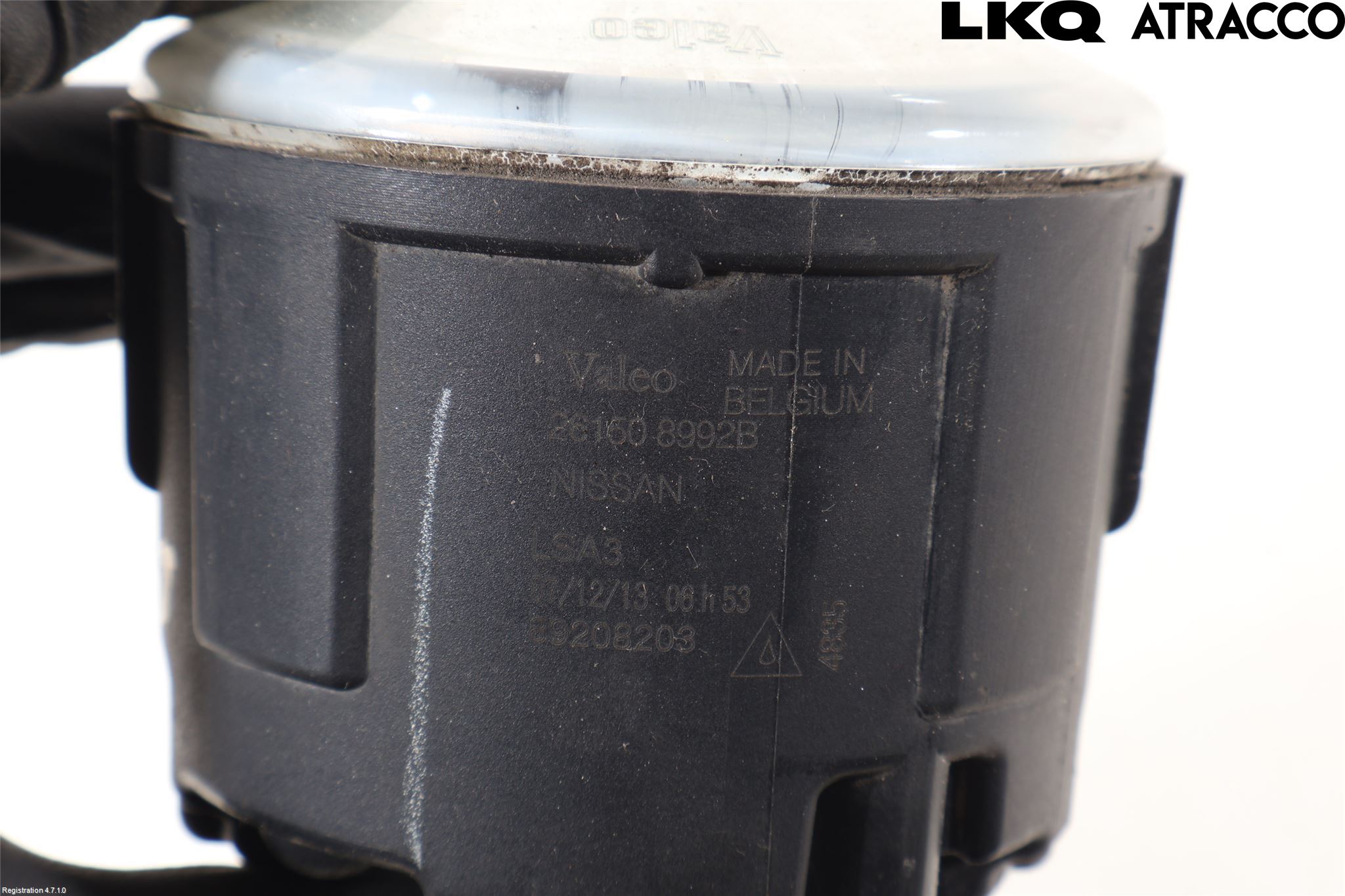 Nissan QASHQAI 14-17 Dimljus-Varselljus Fram
