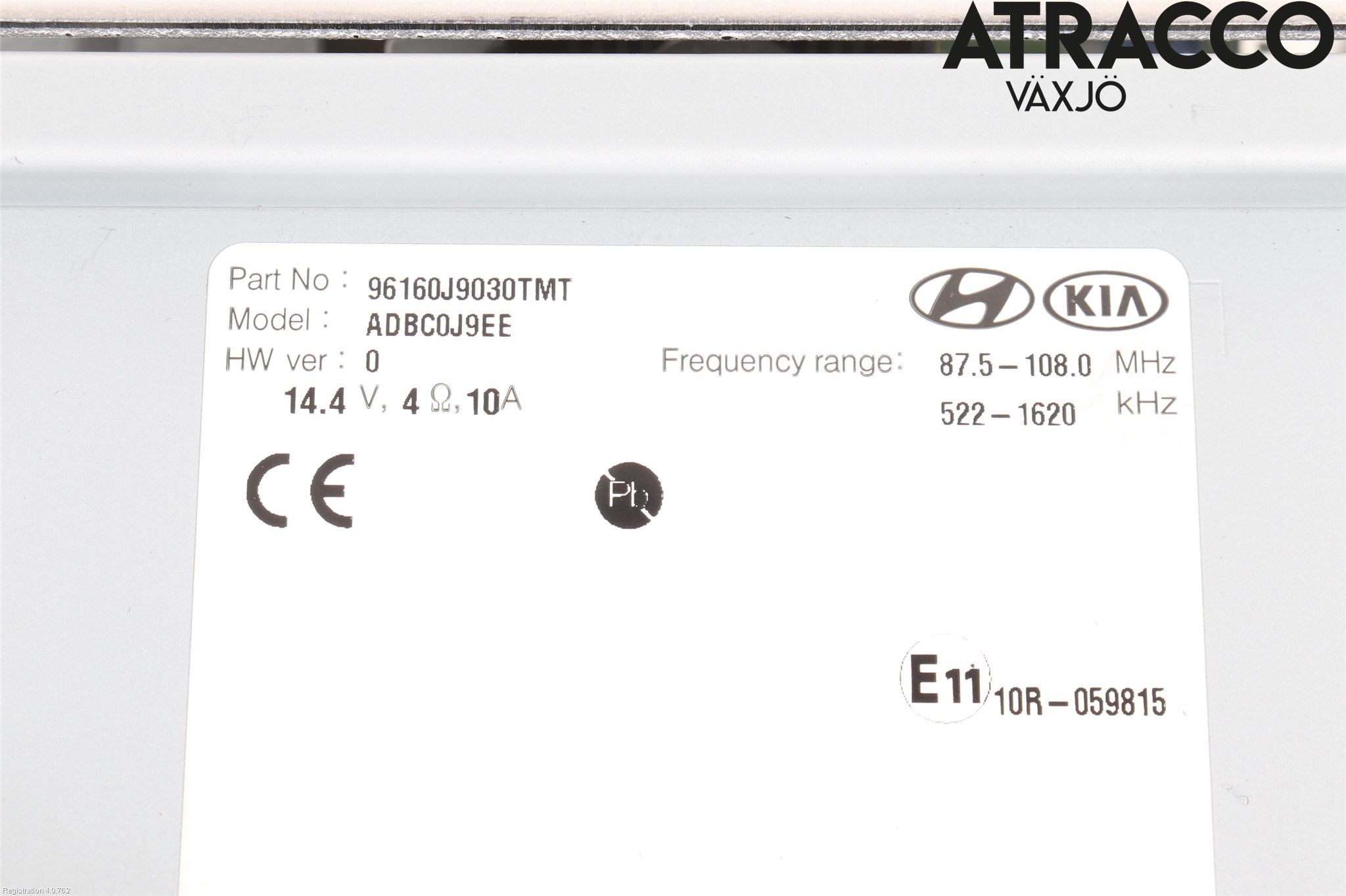 Hyundai KONA/ELECTRIC OS 18-23 Cd Radio - Multimediapanel