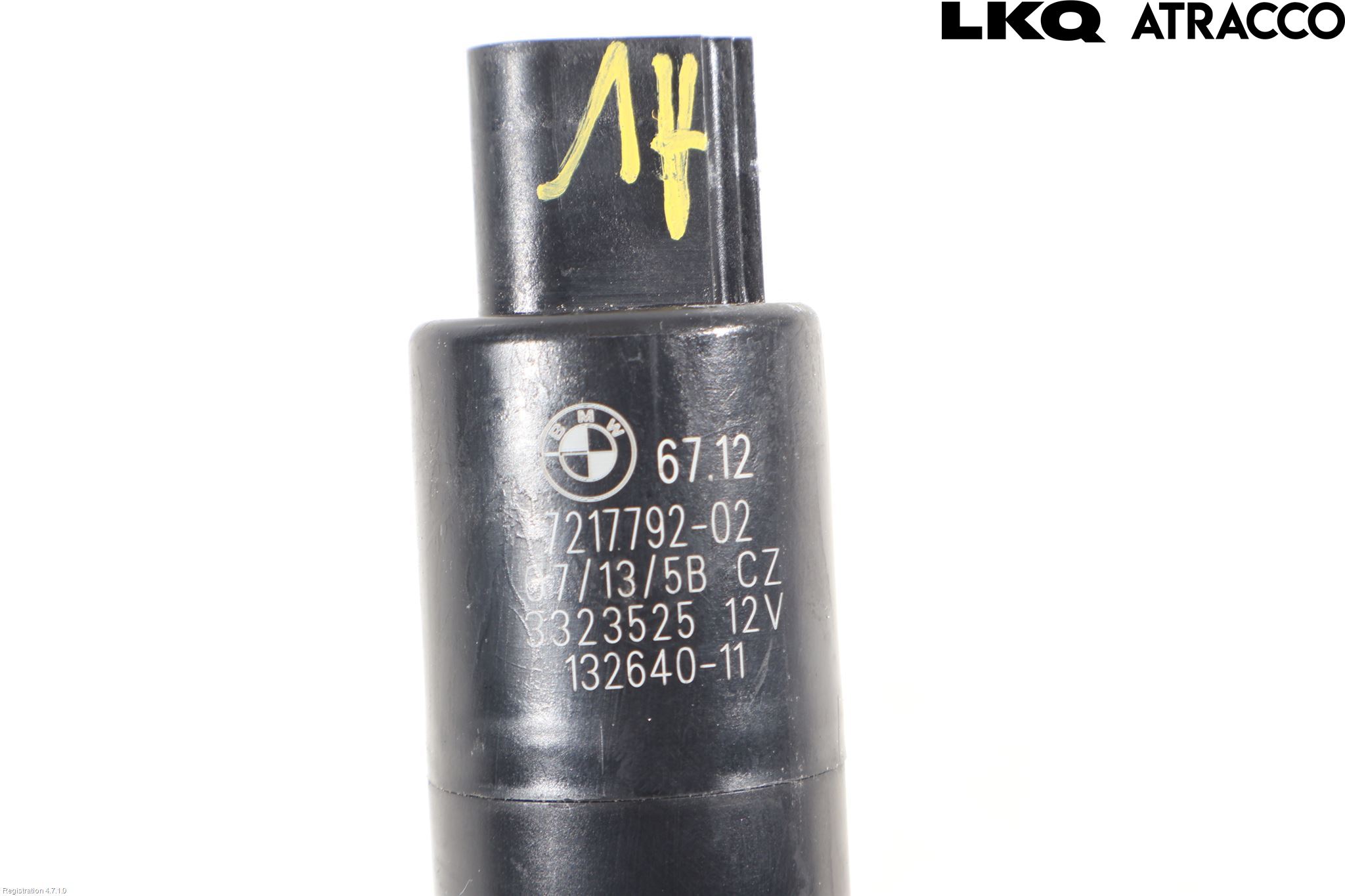 BMW 3 F30/F31/F80 12-19 Spolarpump Högtryck