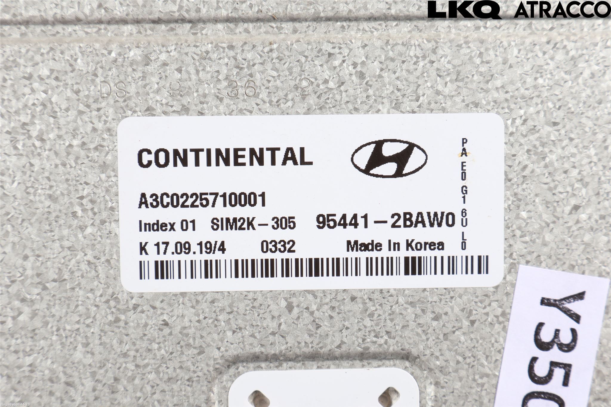 Hyundai IONIQ AE 17-22 Styrenhet Växellåda