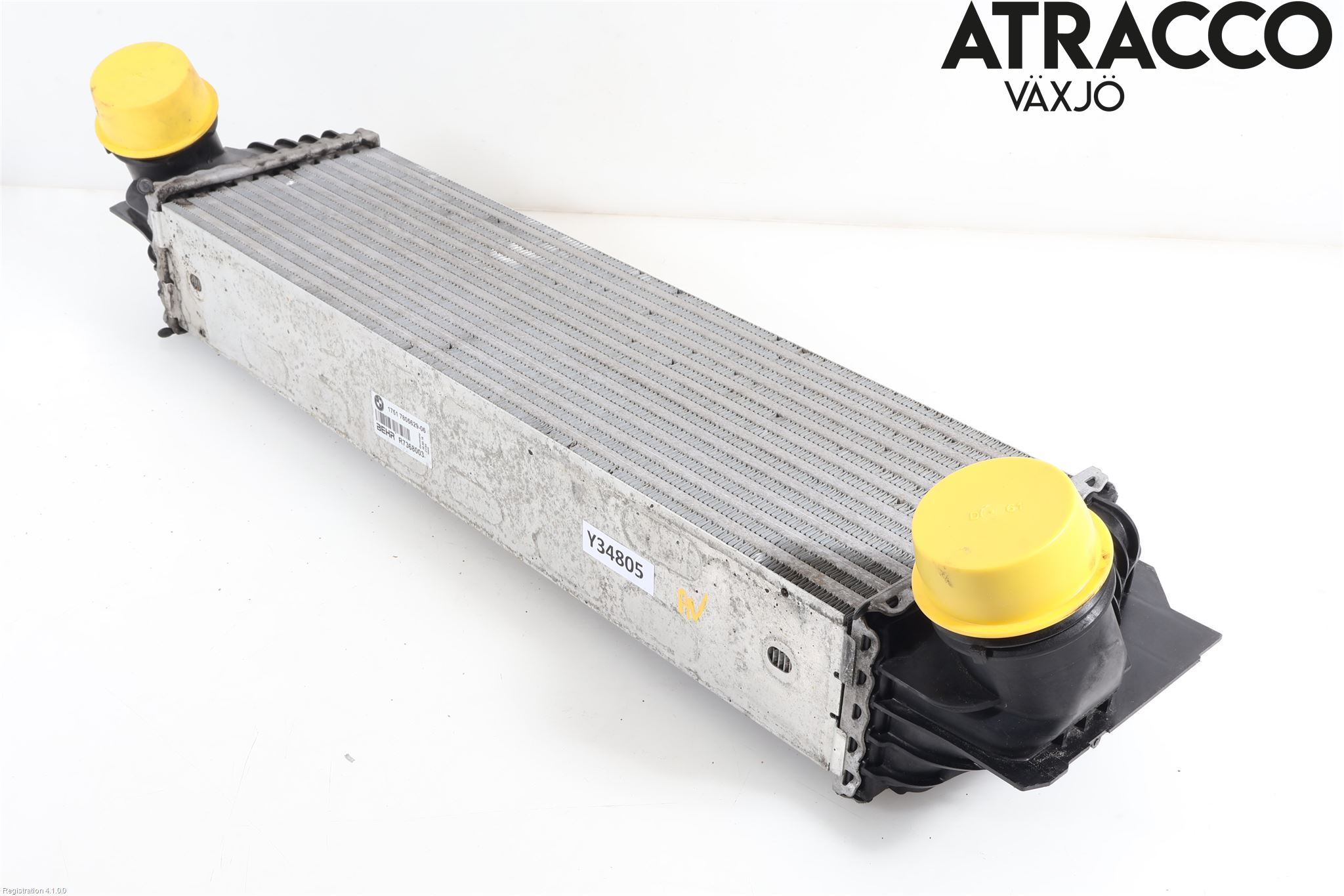 BMW 5 F10/F11/F18 09-17 Laddluft-Intercooler Kyl
