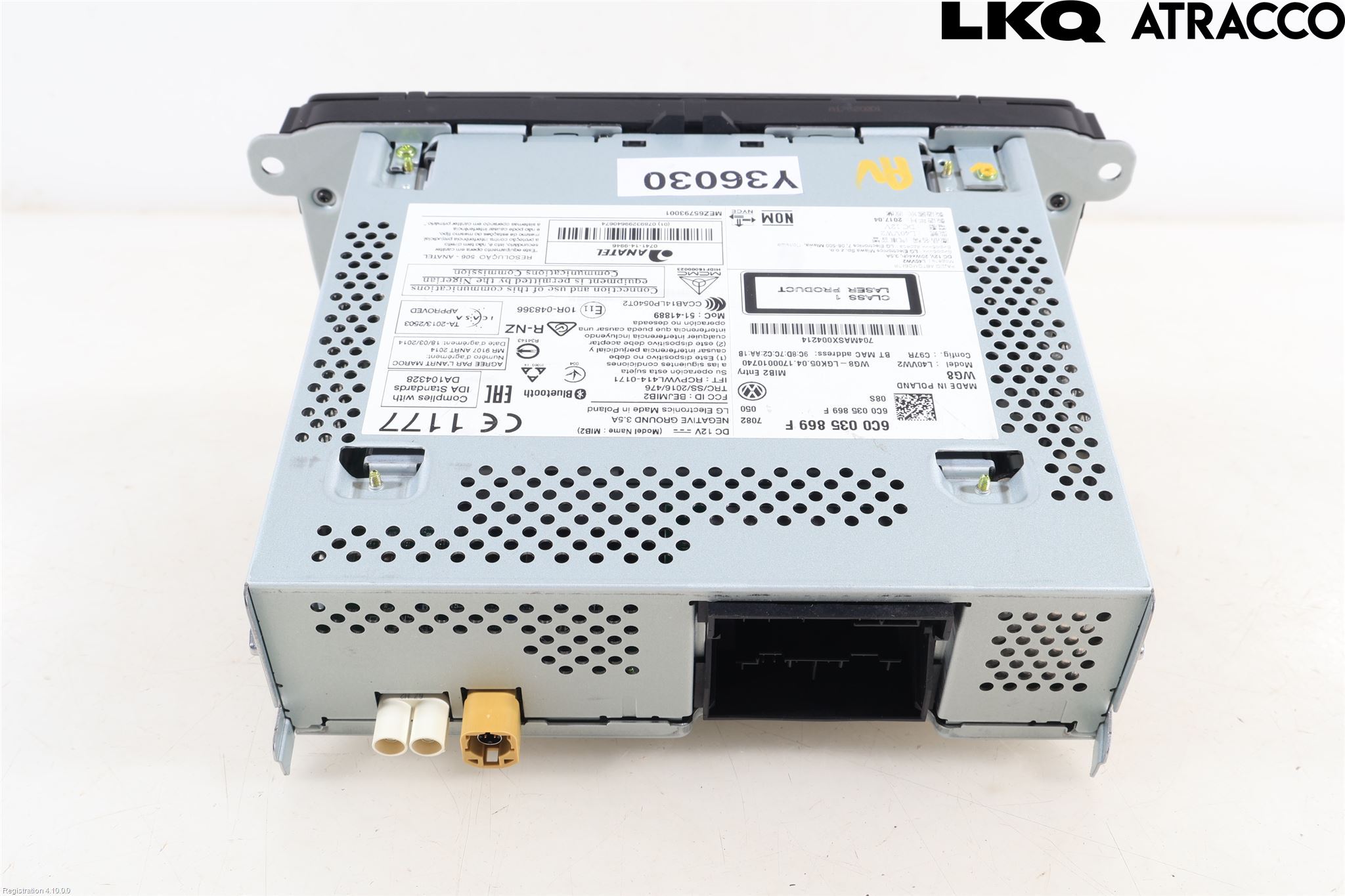 Volkswagen VW POLO 10-17 Cd Radio - Multimediapanel