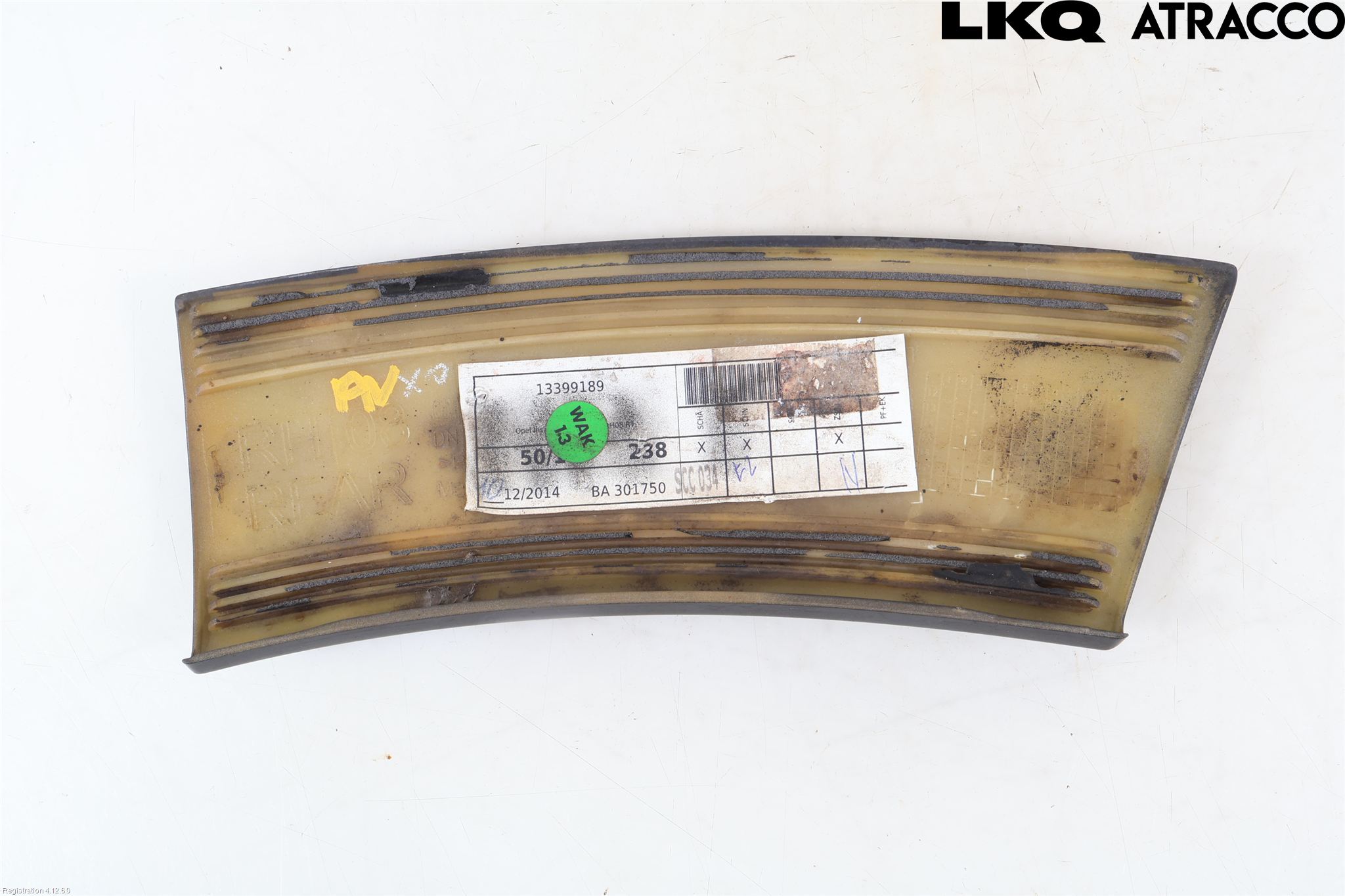 Opel INSIGNIA 09-16 List Skärmkant