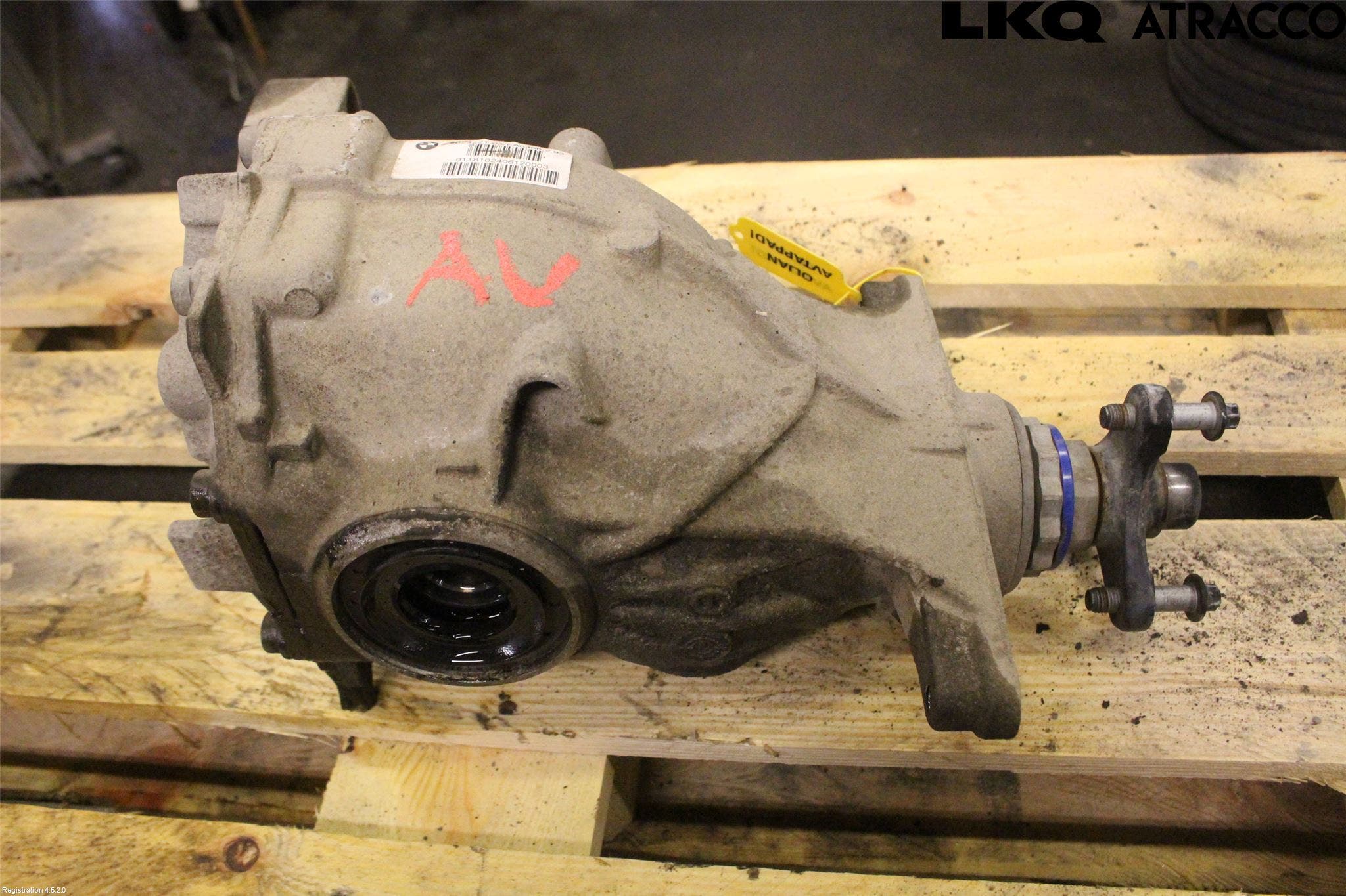 BMW 5 G30/G31/F90 17-23 Bakväxel-Diff