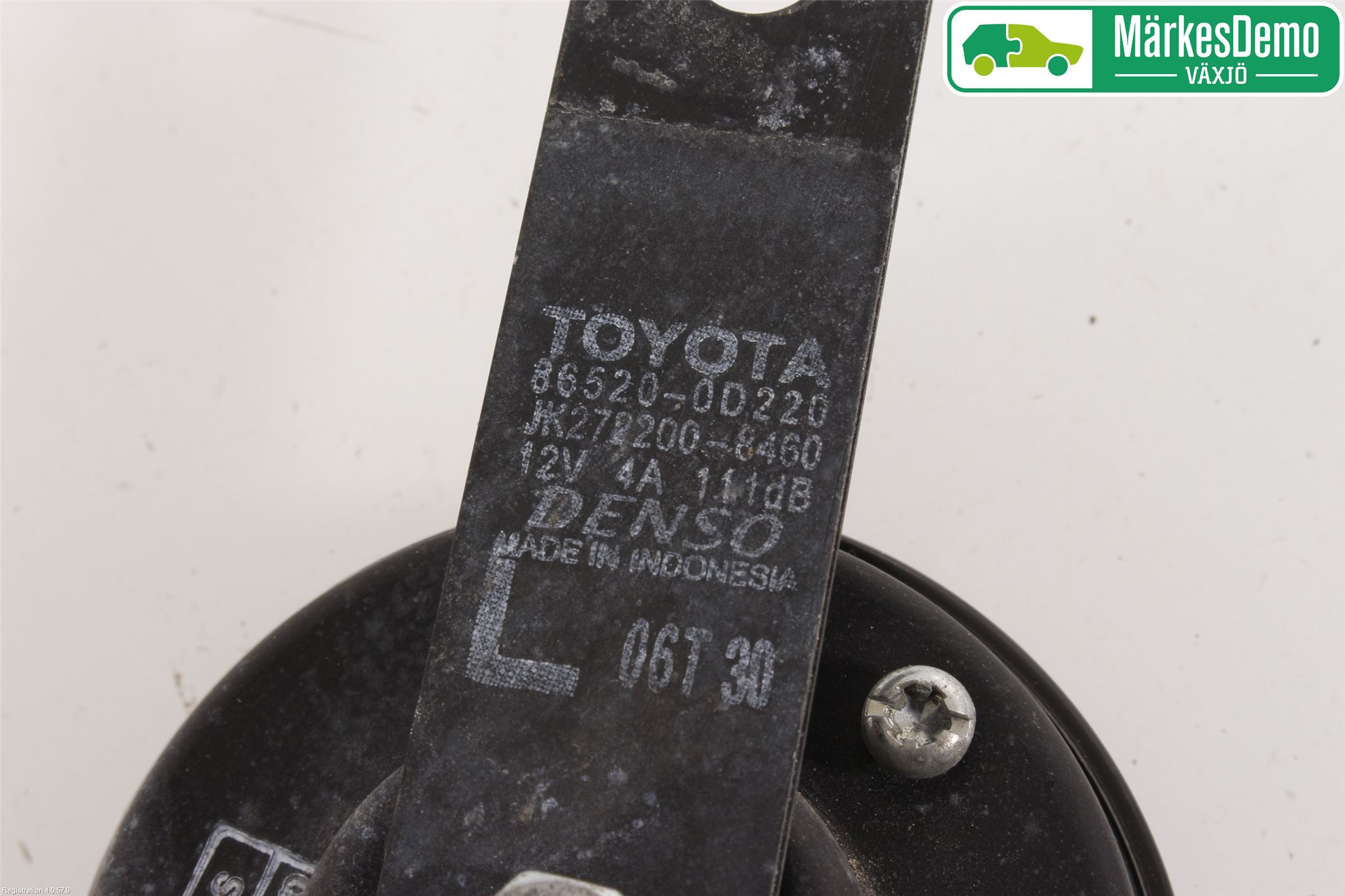 Toyota YARIS XP130 15-20 Signalhorn