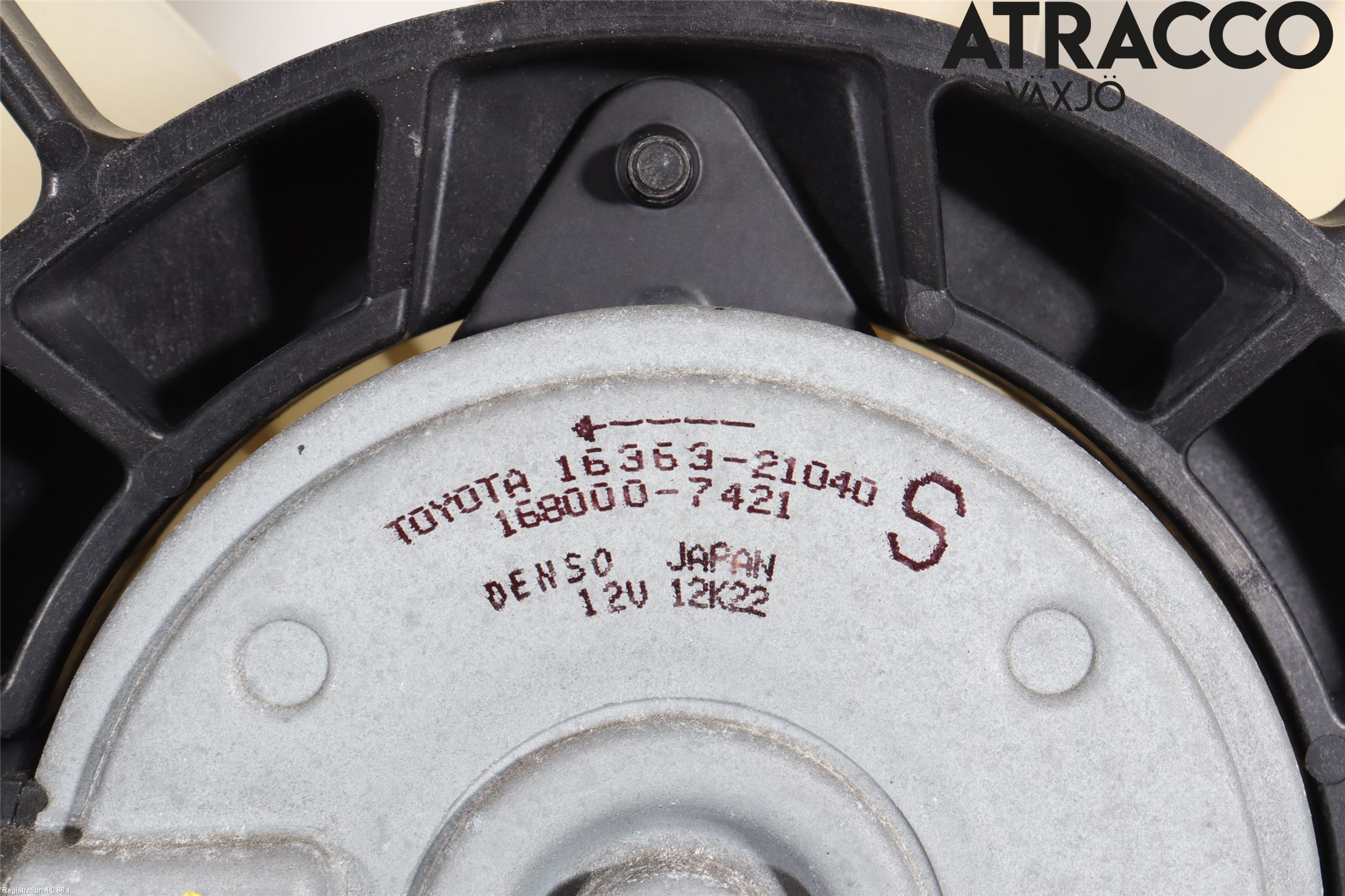 Toyota PRIUS NWH20 04-08 Kylfläktkåpa