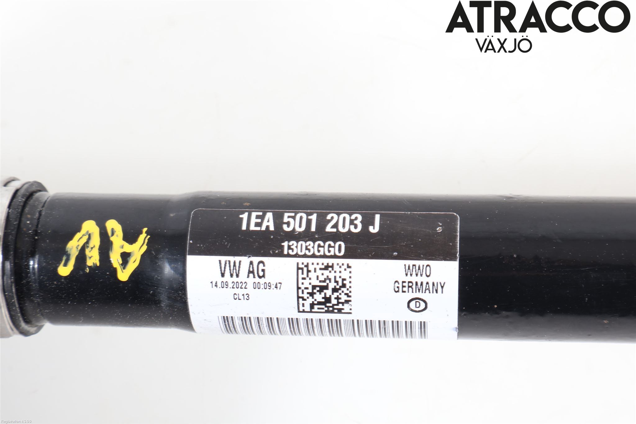 Volkswagen VW ID.4 21- Drivaxel Bak Vänster