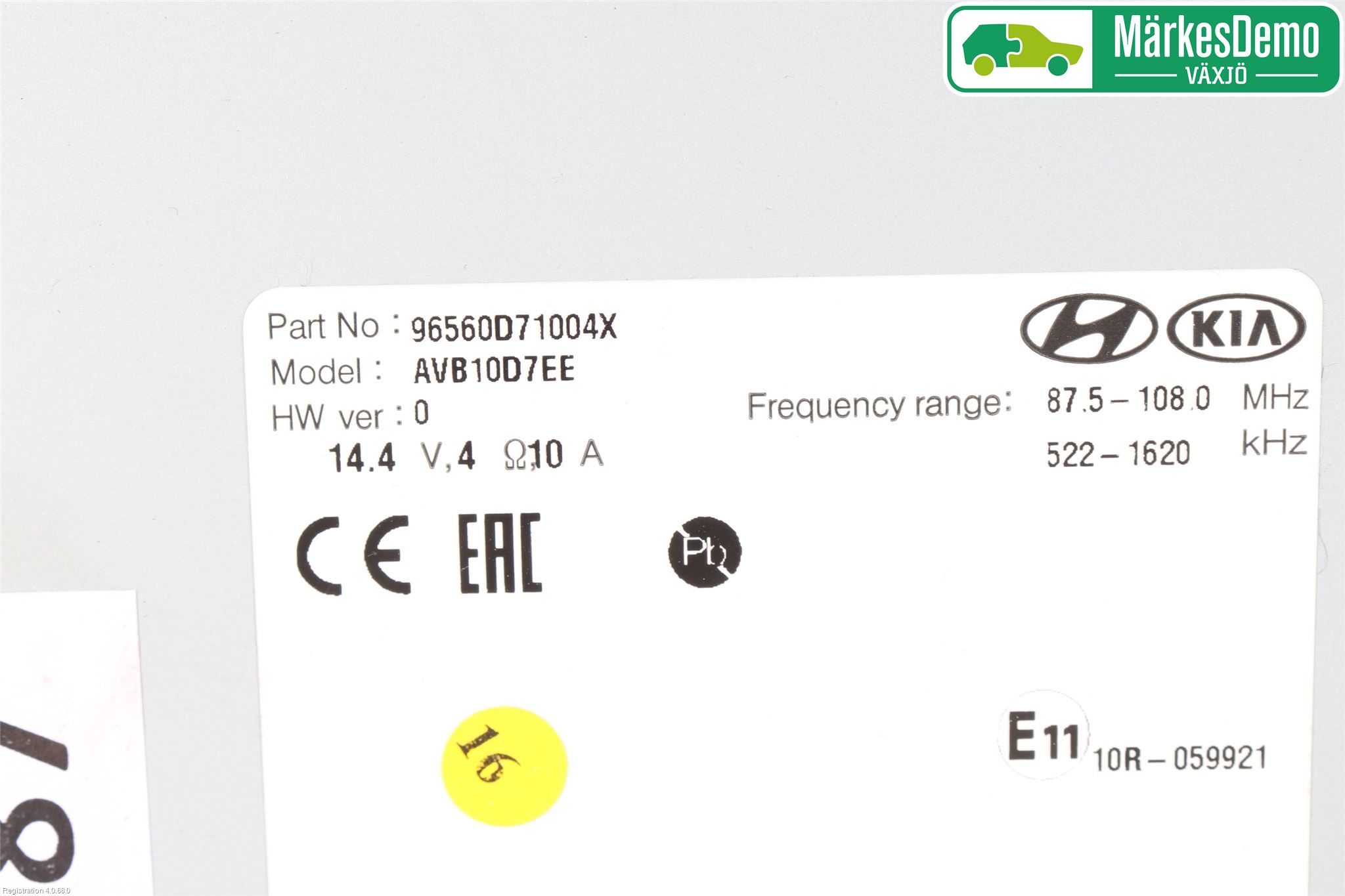 Hyundai TUCSON 05- Cd Radio - Multimediapanel