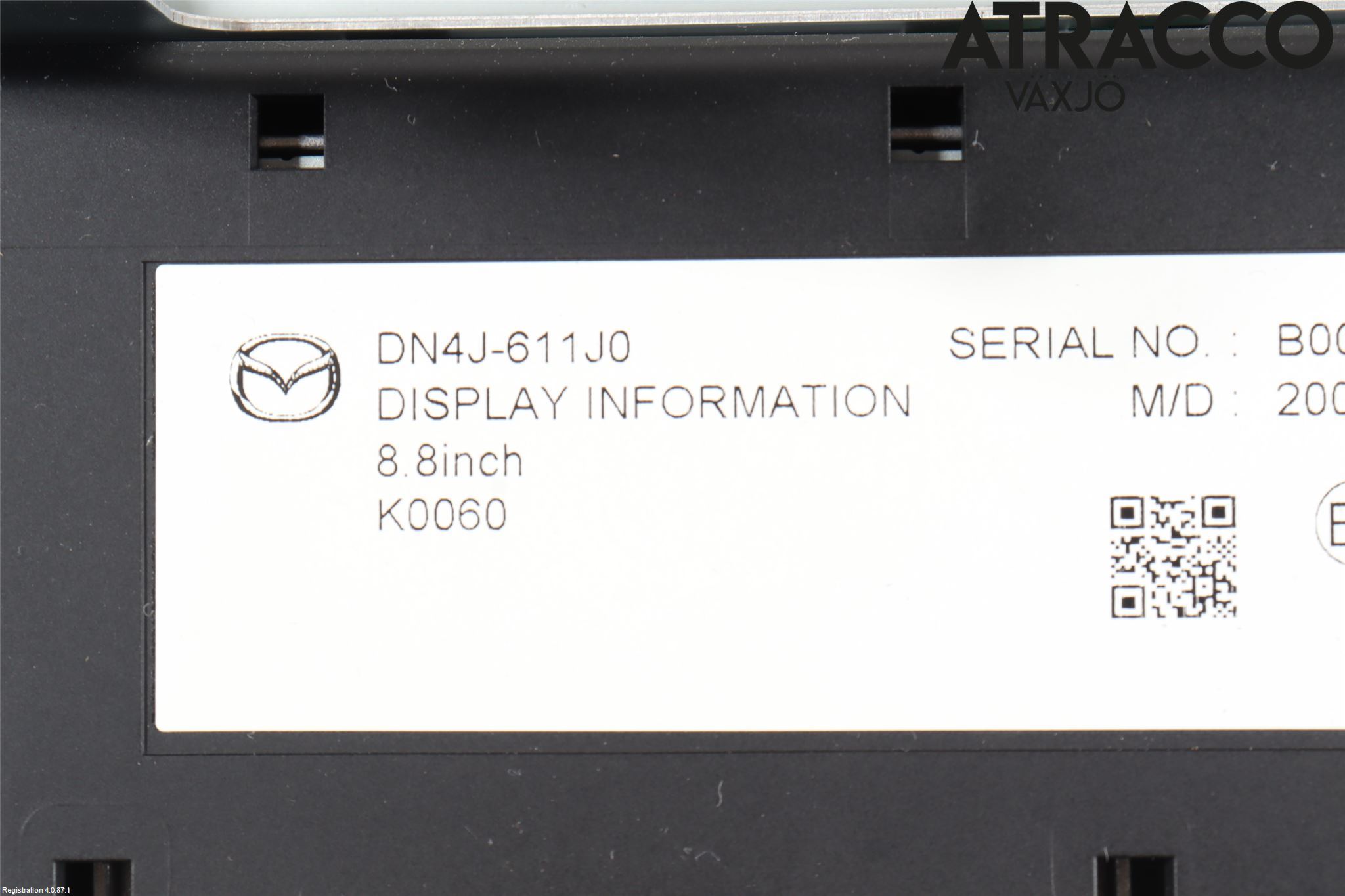 Mazda MX-30 20- Multifunktionsdisplay
