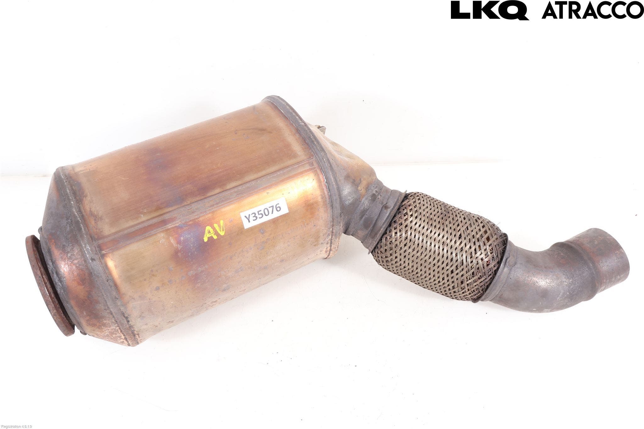 BMW 5 F10/F11/F18 09-17 Avgas Partikelfilter