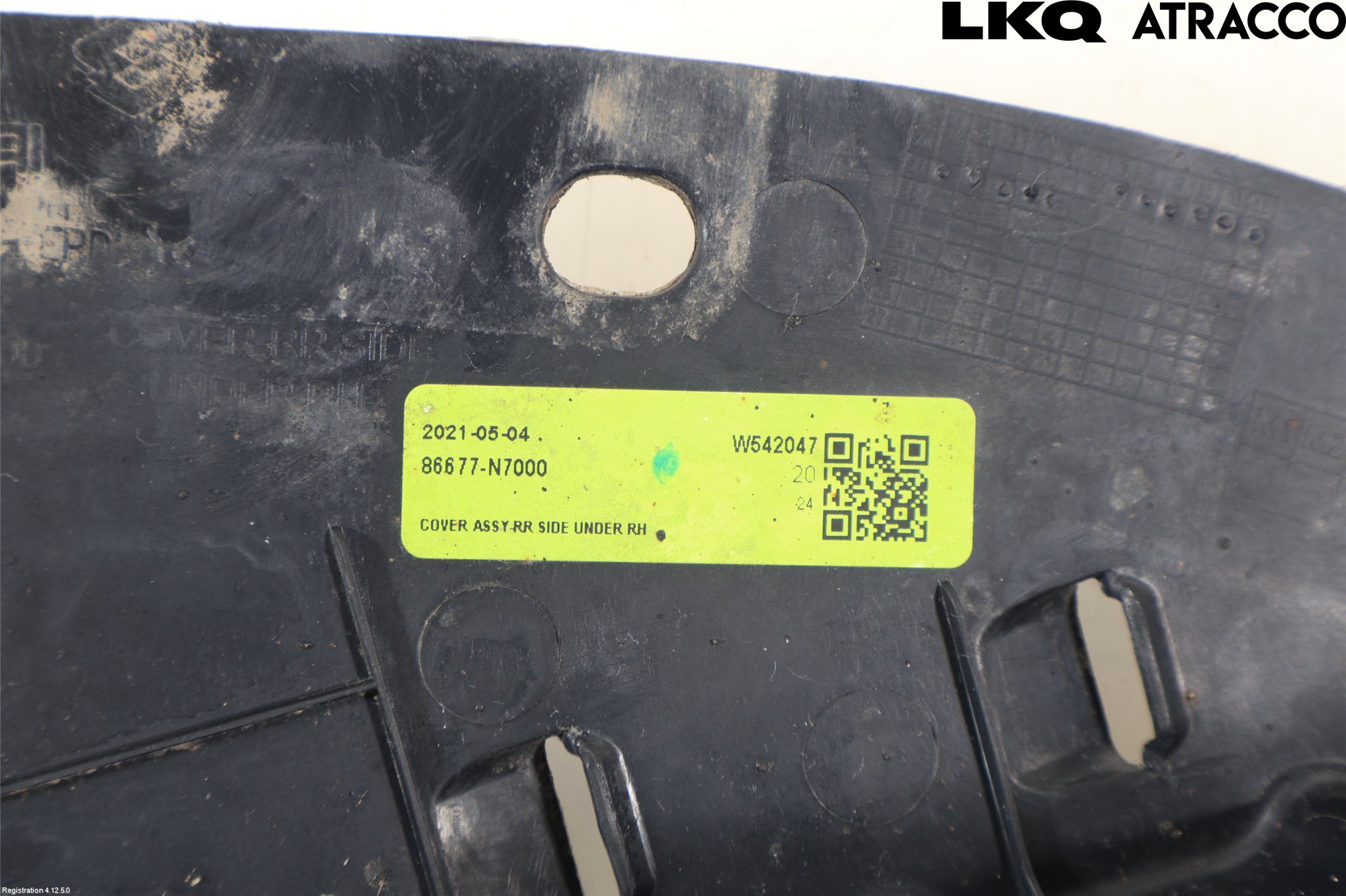 Hyundai TUCSON 05- Hasplåt Plåt-Plast