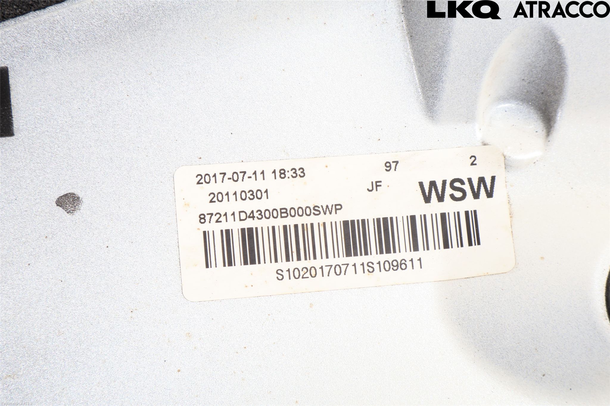 Kia OPTIMA 16-20 Spoiler Baklucka