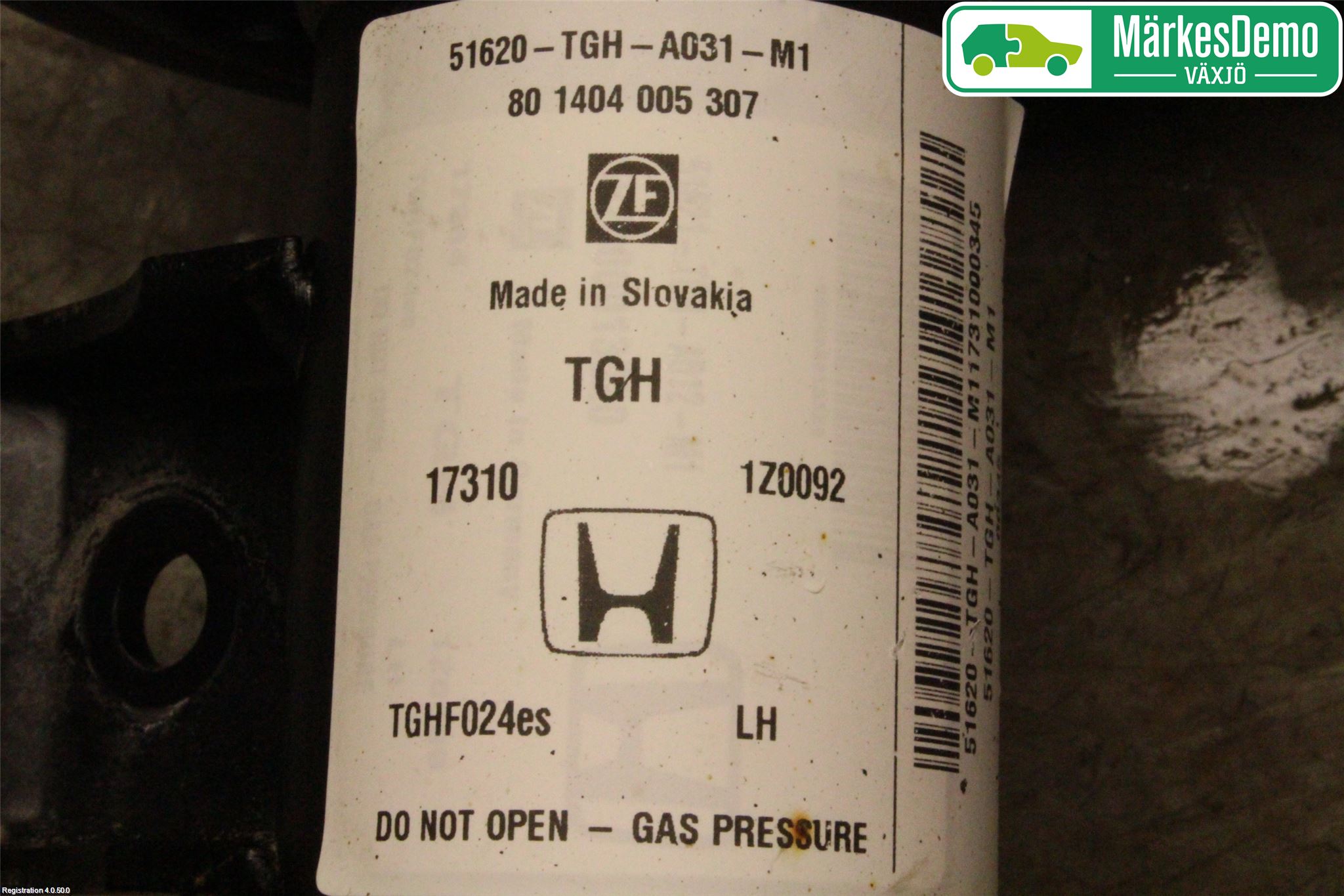 Honda CIVIC 17-22 Fjäderben Fram Vänster