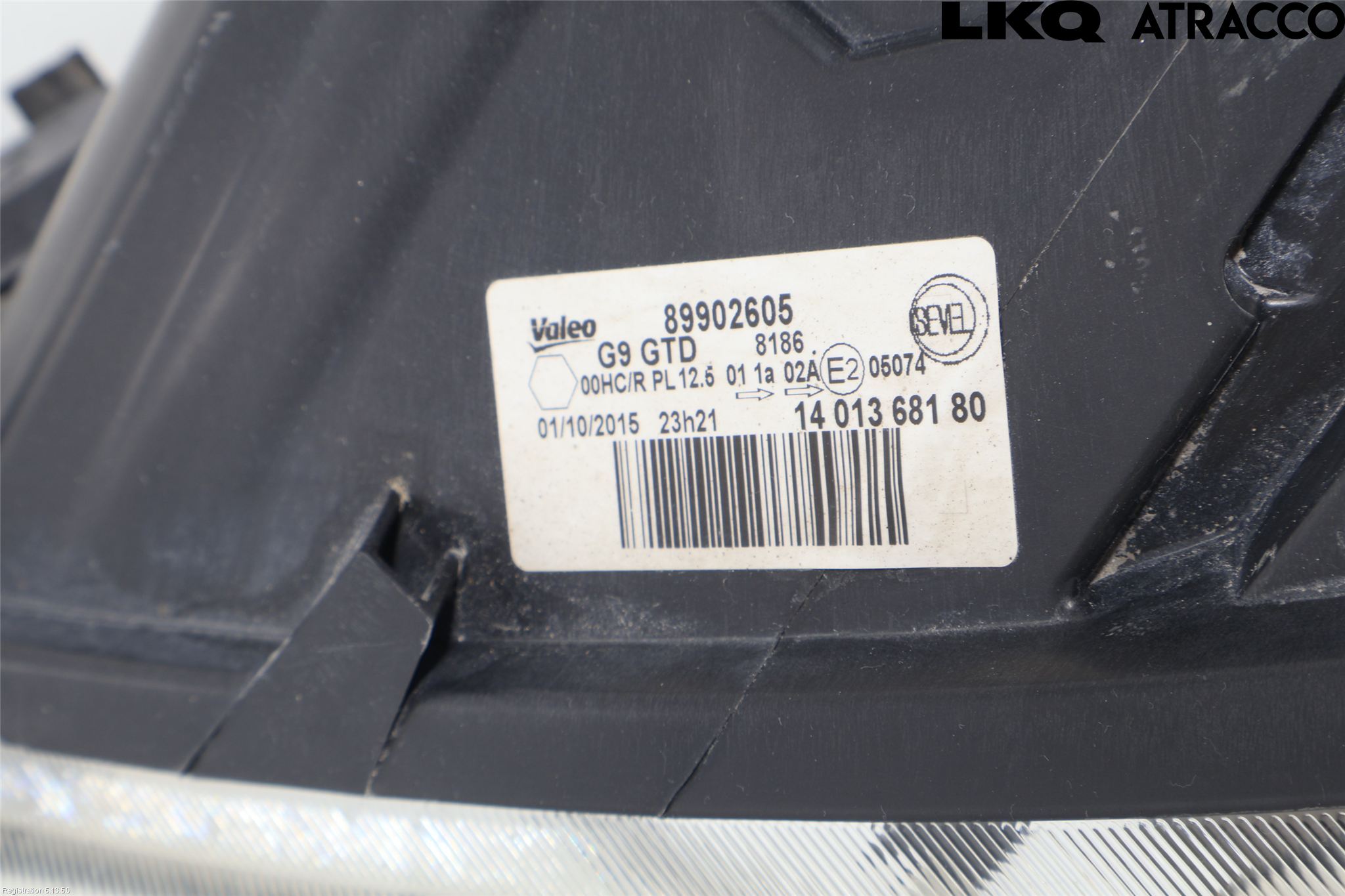 Toyota PROACE I 13-16 Strålkastare Vänster