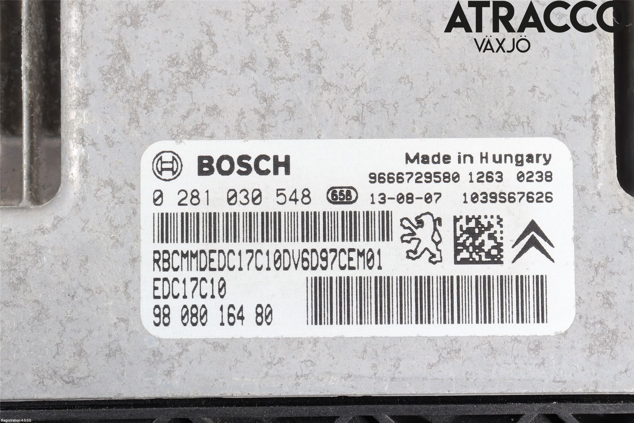 Peugeot 308 14-21 Styrenhet Insprut Bensin