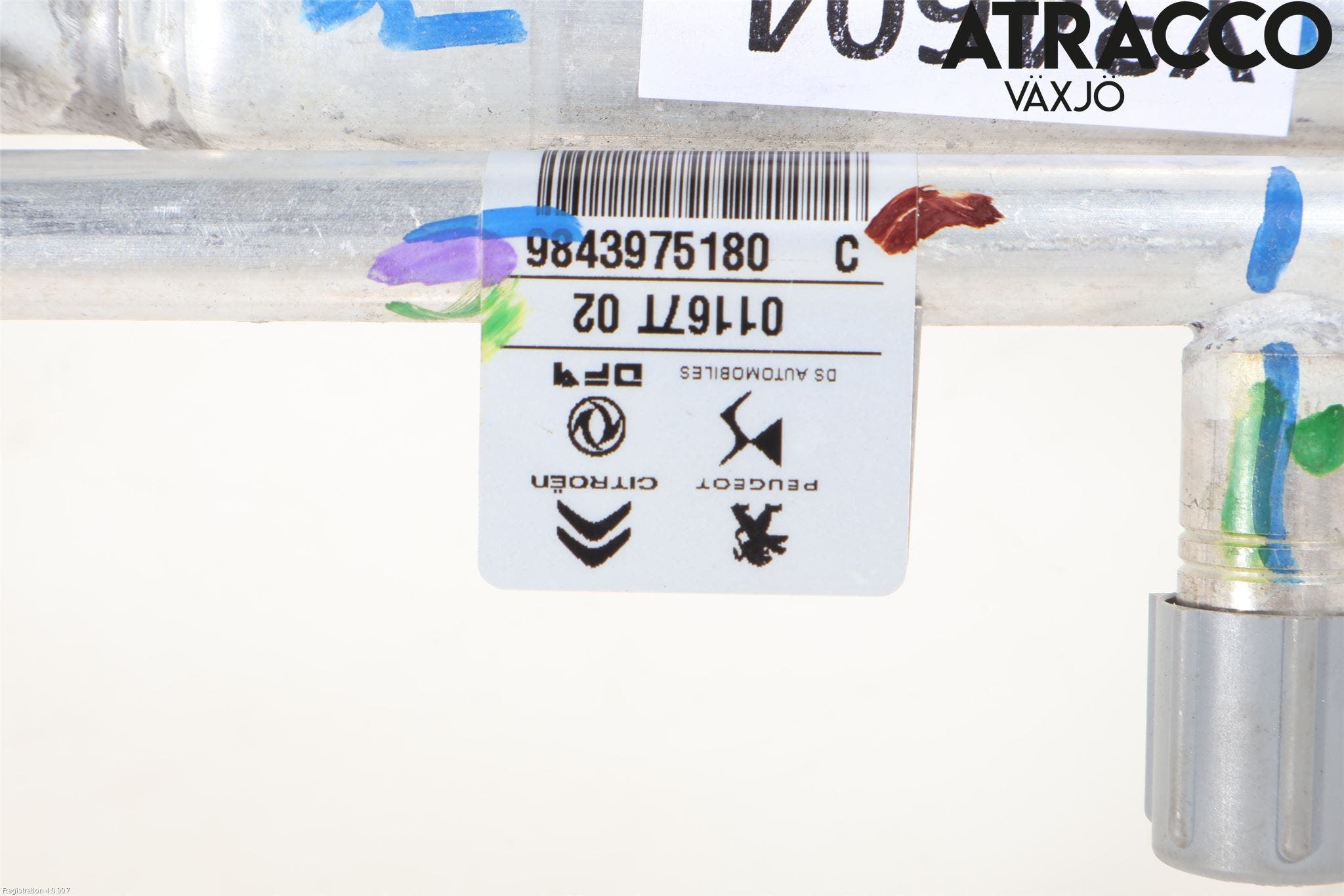 Peugeot 208/E-208 20- Ac Slang-Rör