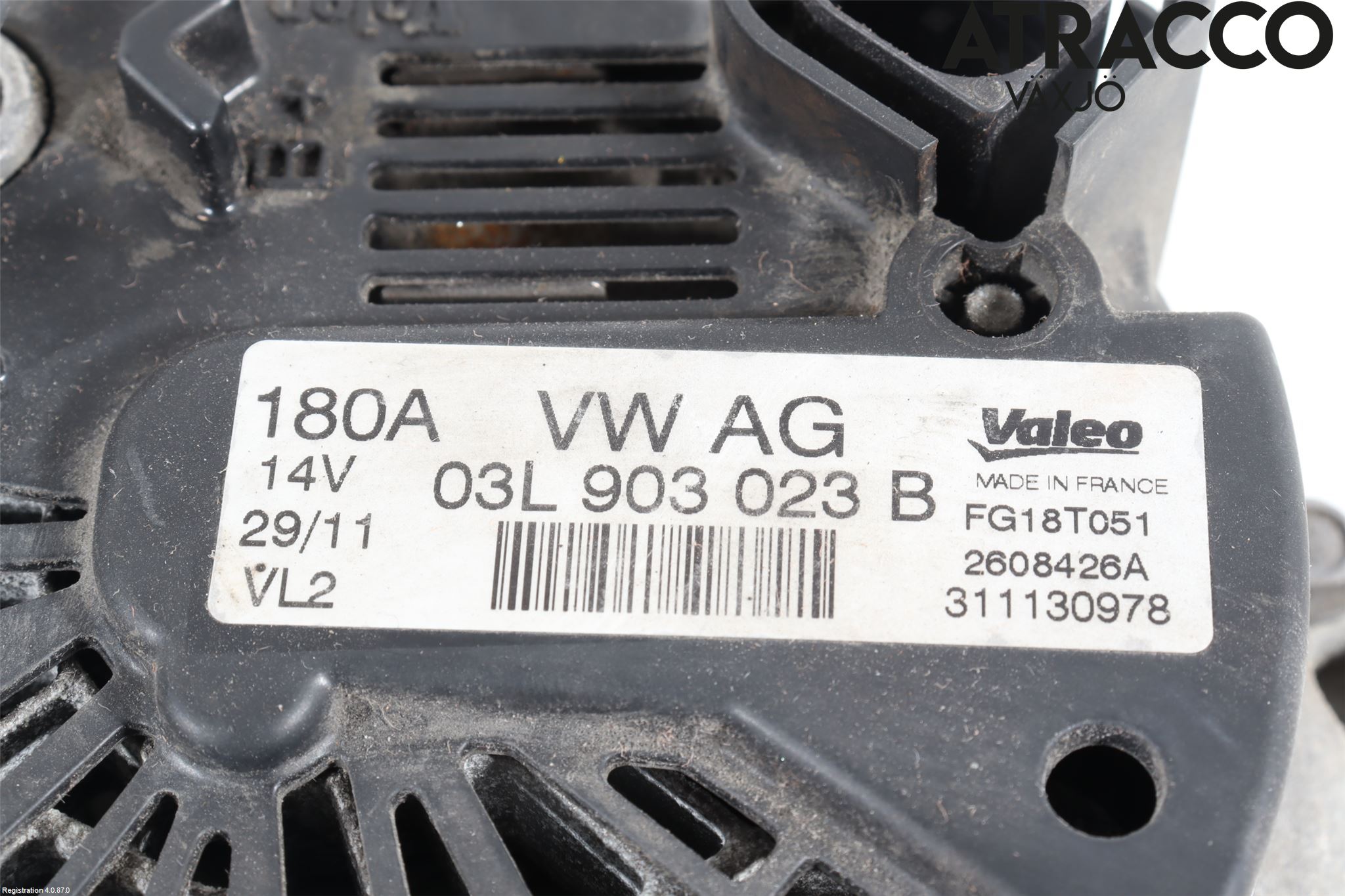 Volkswagen VW PASSAT 11-14 Generator
