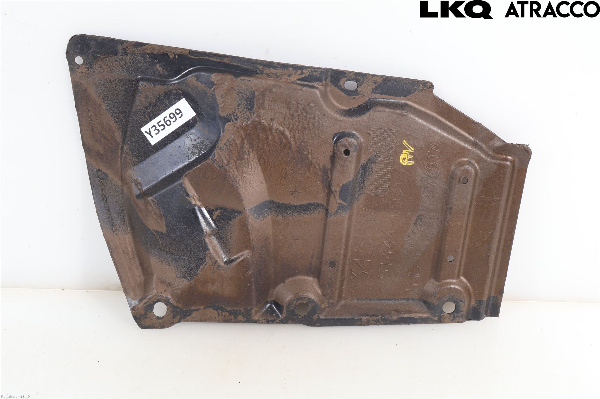 Toyota AURIS 13-19 Hasplåt Plåt-Plast