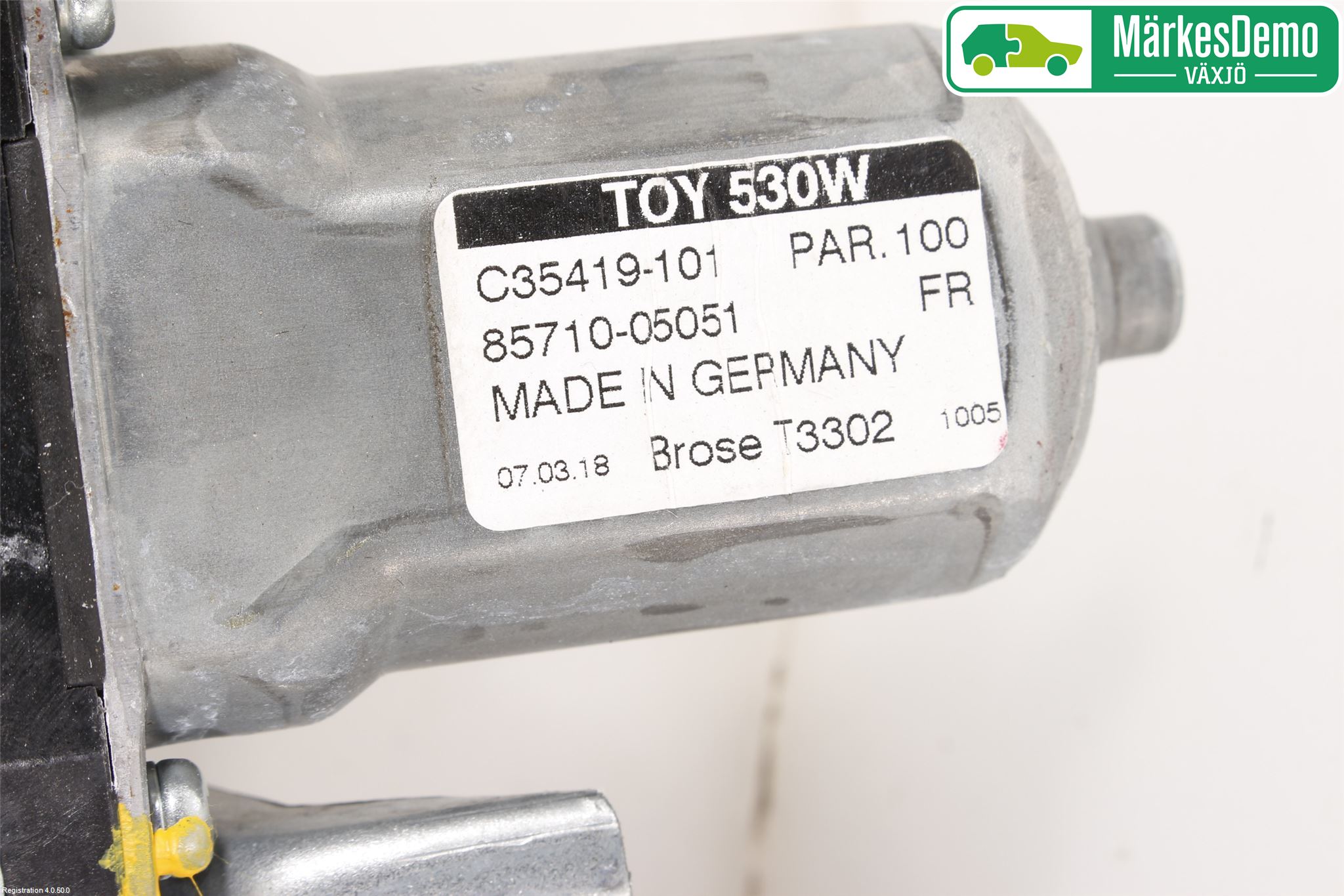 Toyota AVENSIS 16-18 Fönsterhiss El Kompl
