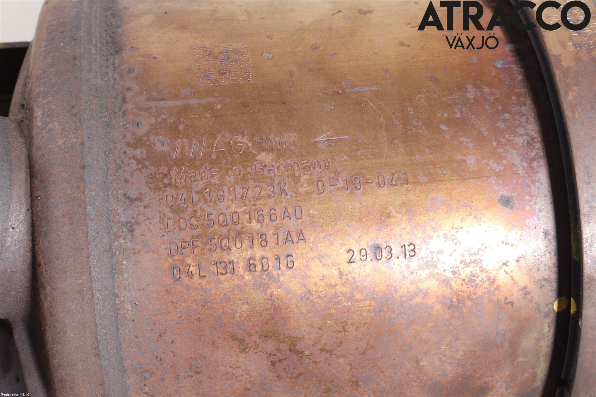 Audi A3/S3 8V 13-20 Avgas Partikelfilter