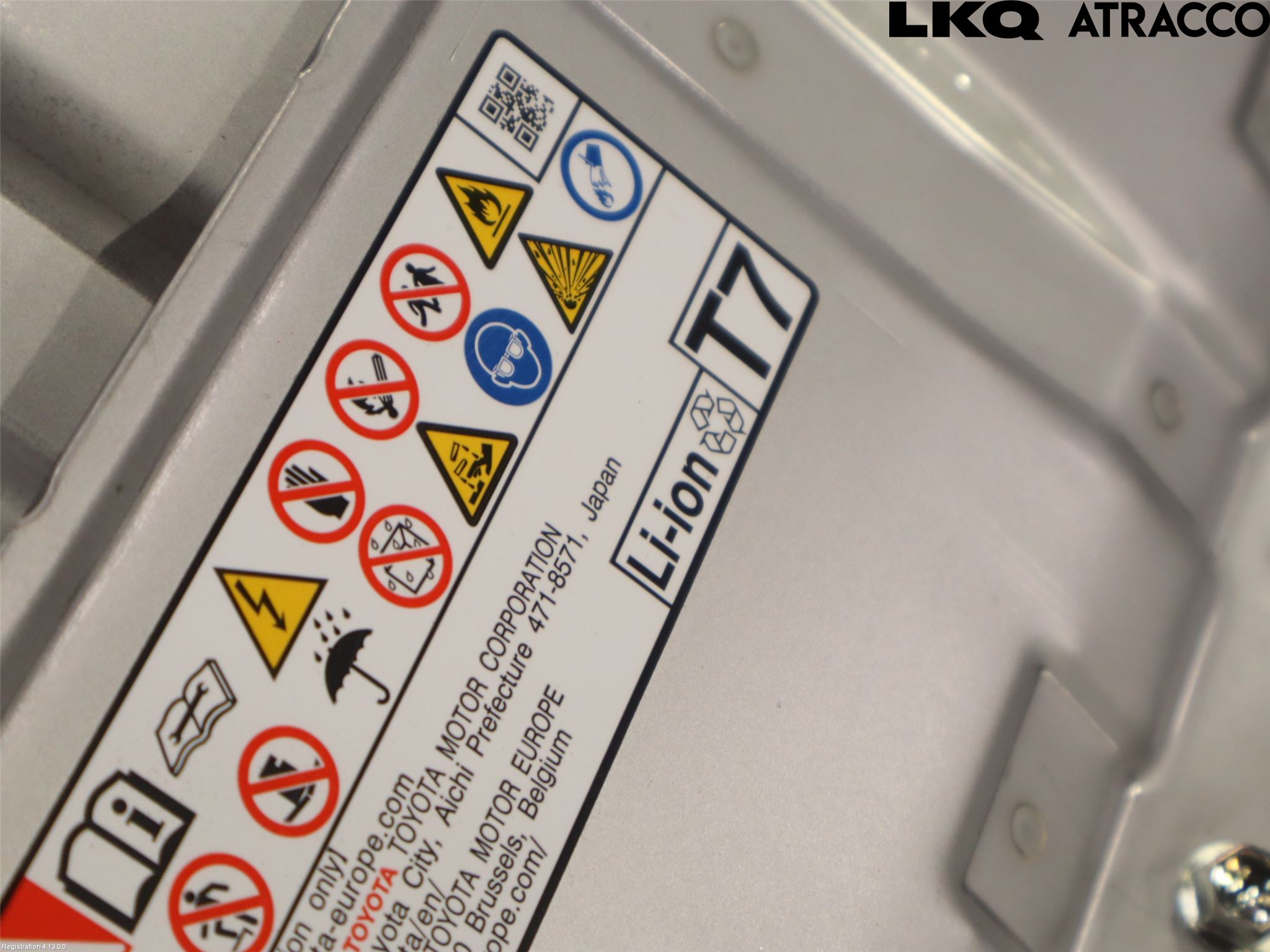 Toyota RAV4 19- Batteri Högspänning