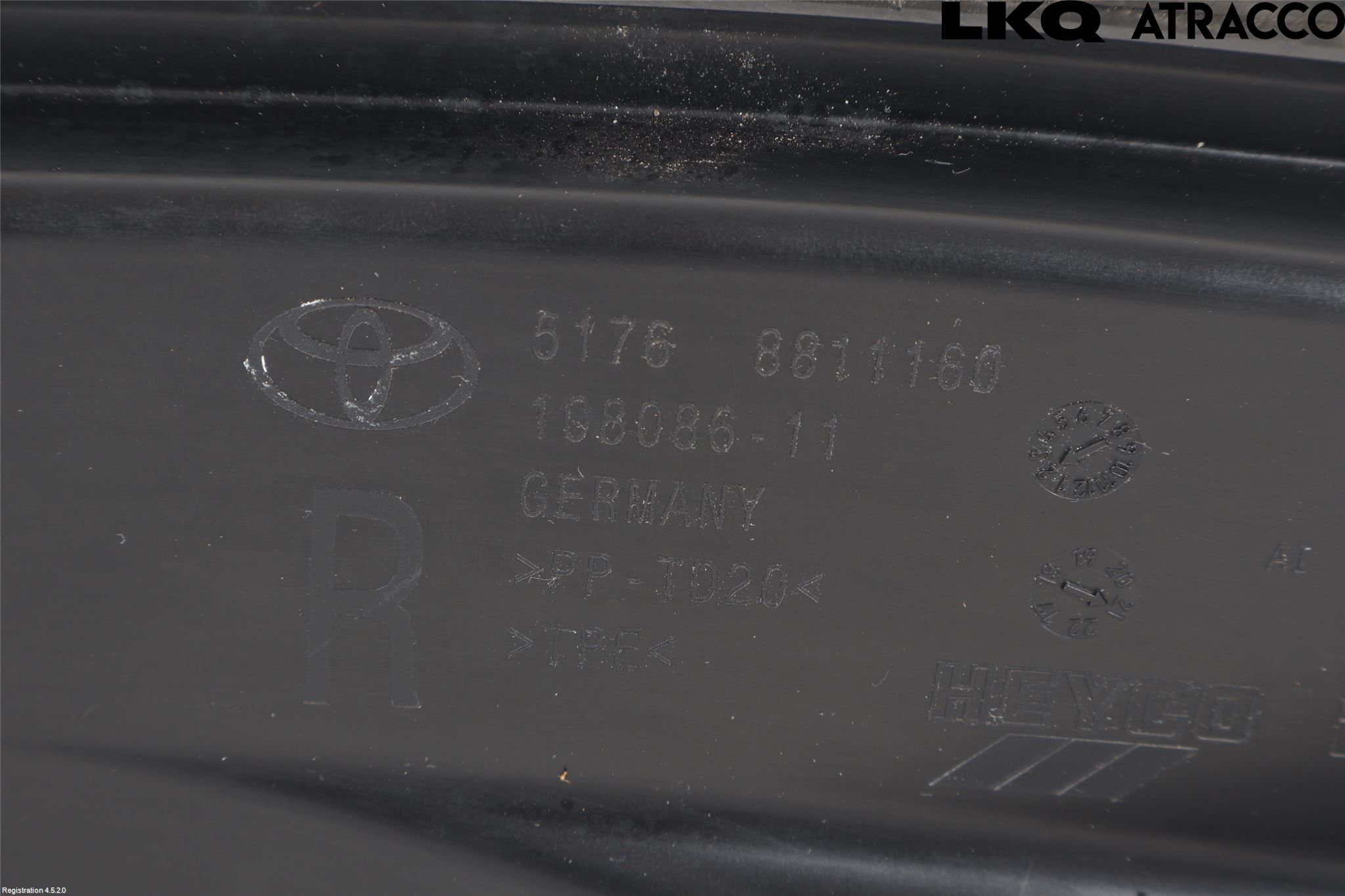 Toyota SUPRA / GR SUPRA Täckplast Front