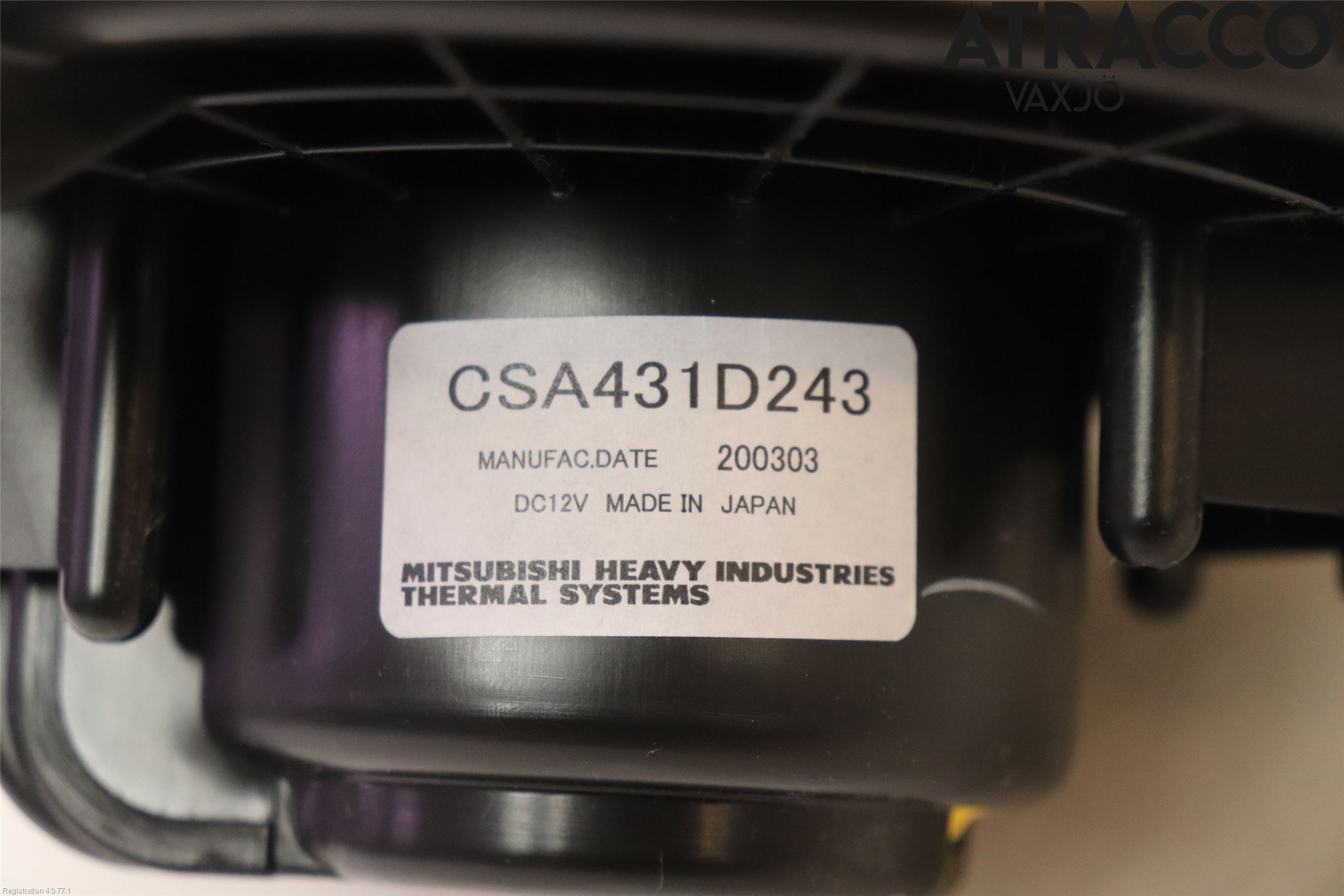 Suzuki SWIFT 17-24 Värmefläkt