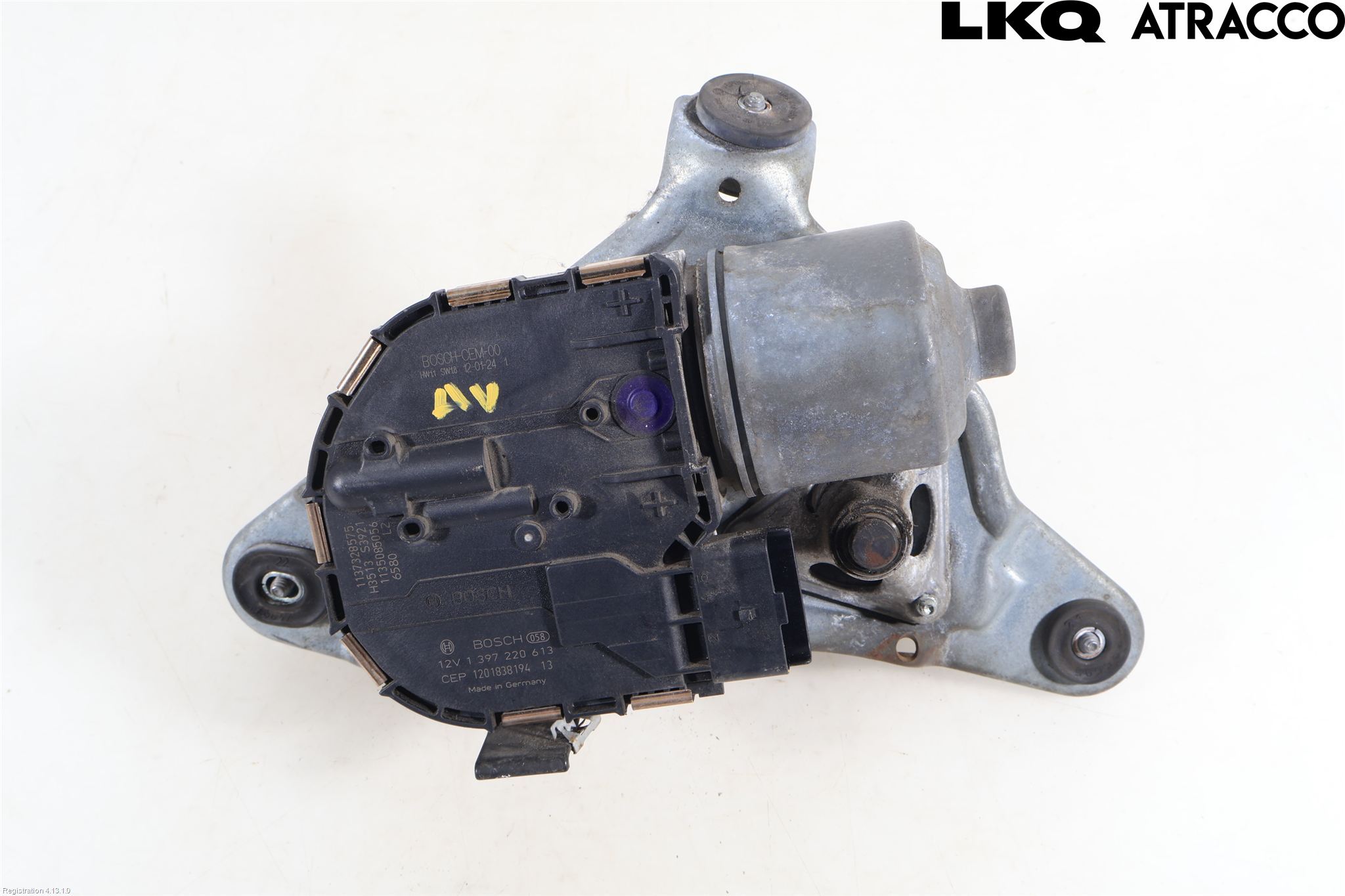 Peugeot 508 11-18 Torkarmotor Vindruta