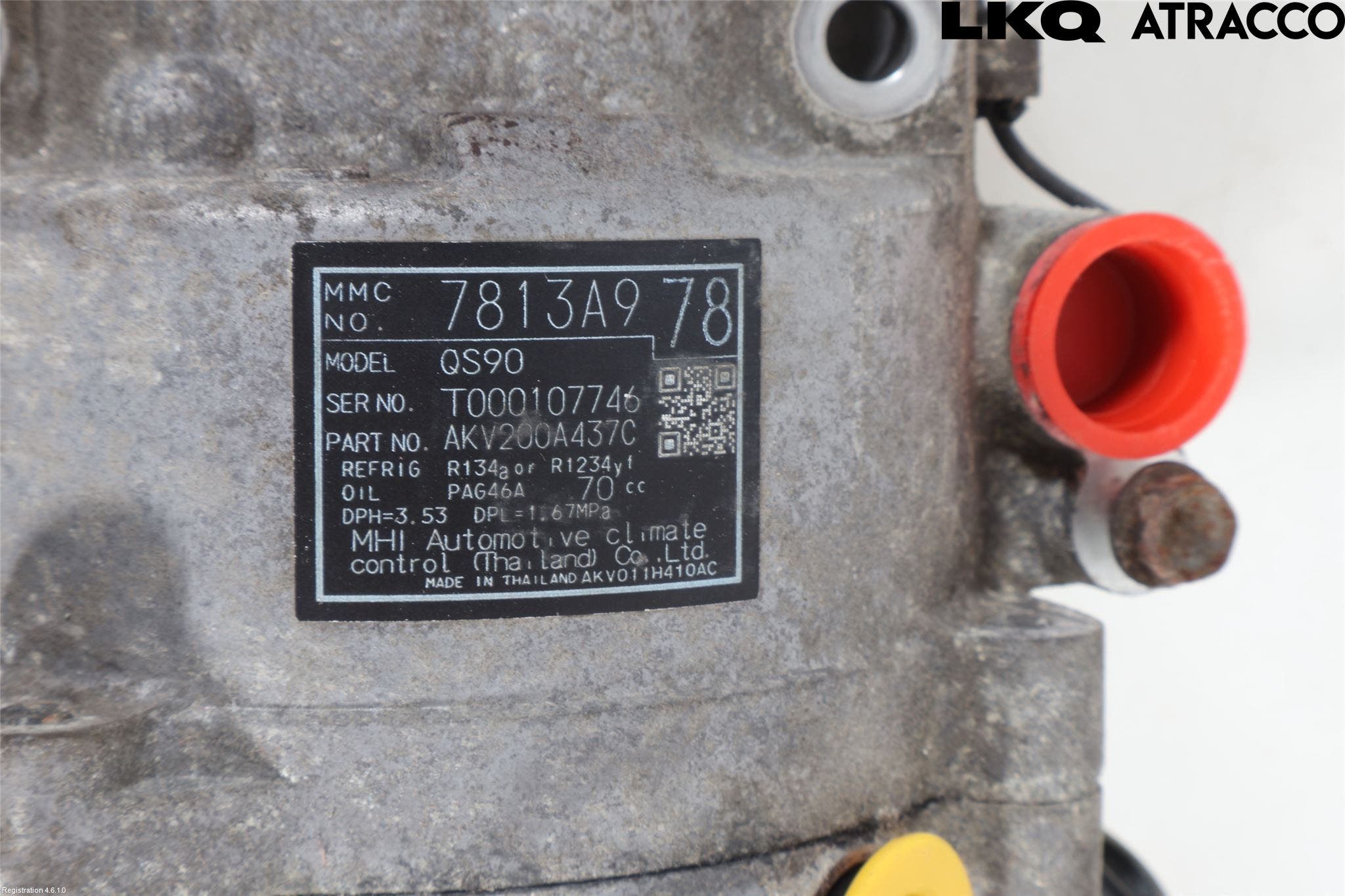 Mitsubishi OUTLANDER 13-21 Ac Kompressor