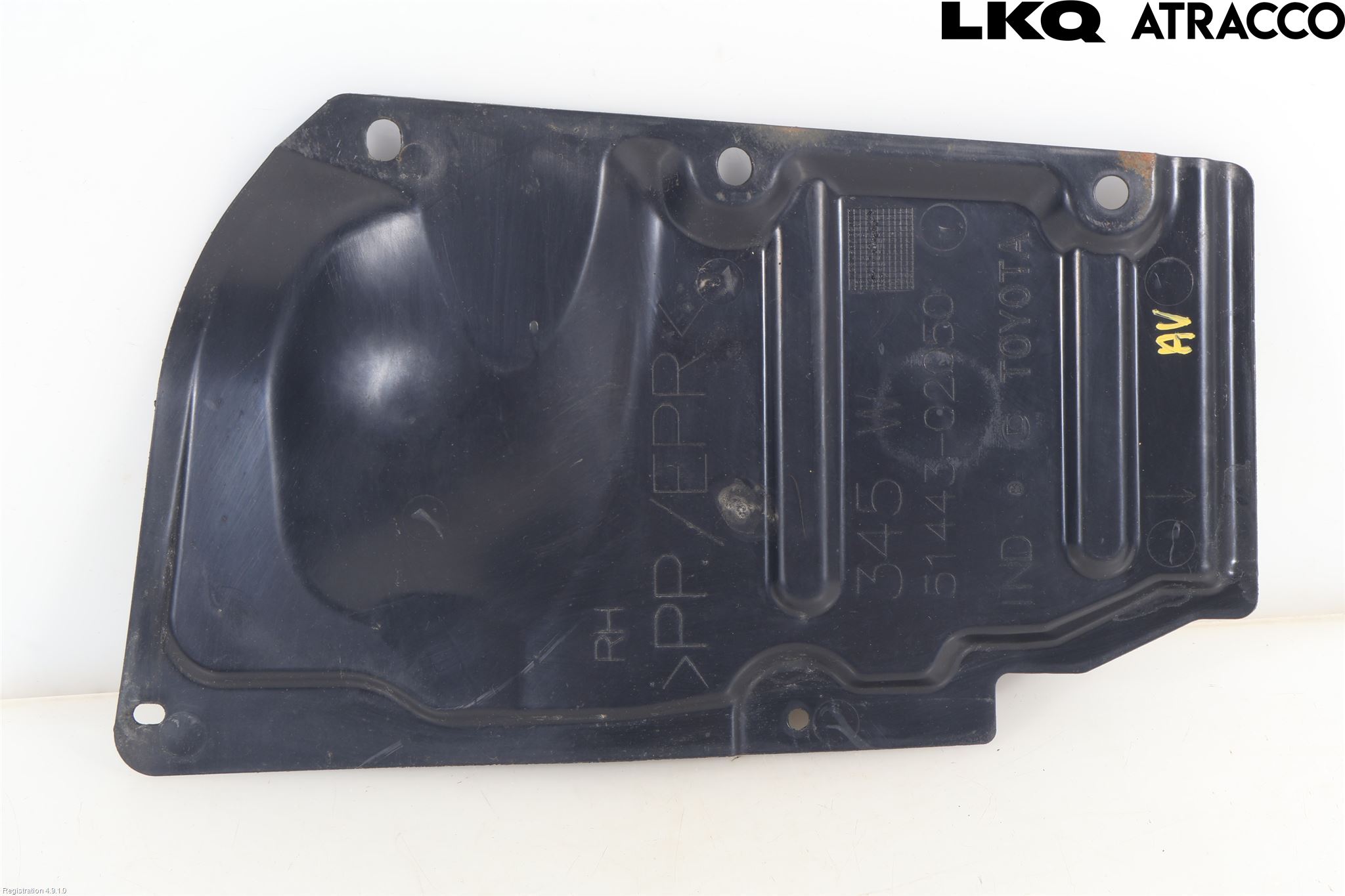 Toyota AVENSIS 09-15 Hasplåt Plåt-Plast