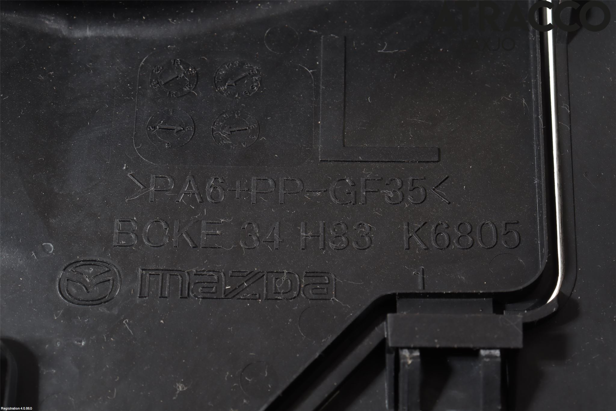 Mazda CX-30 20- Hasplåt Plåt-Plast