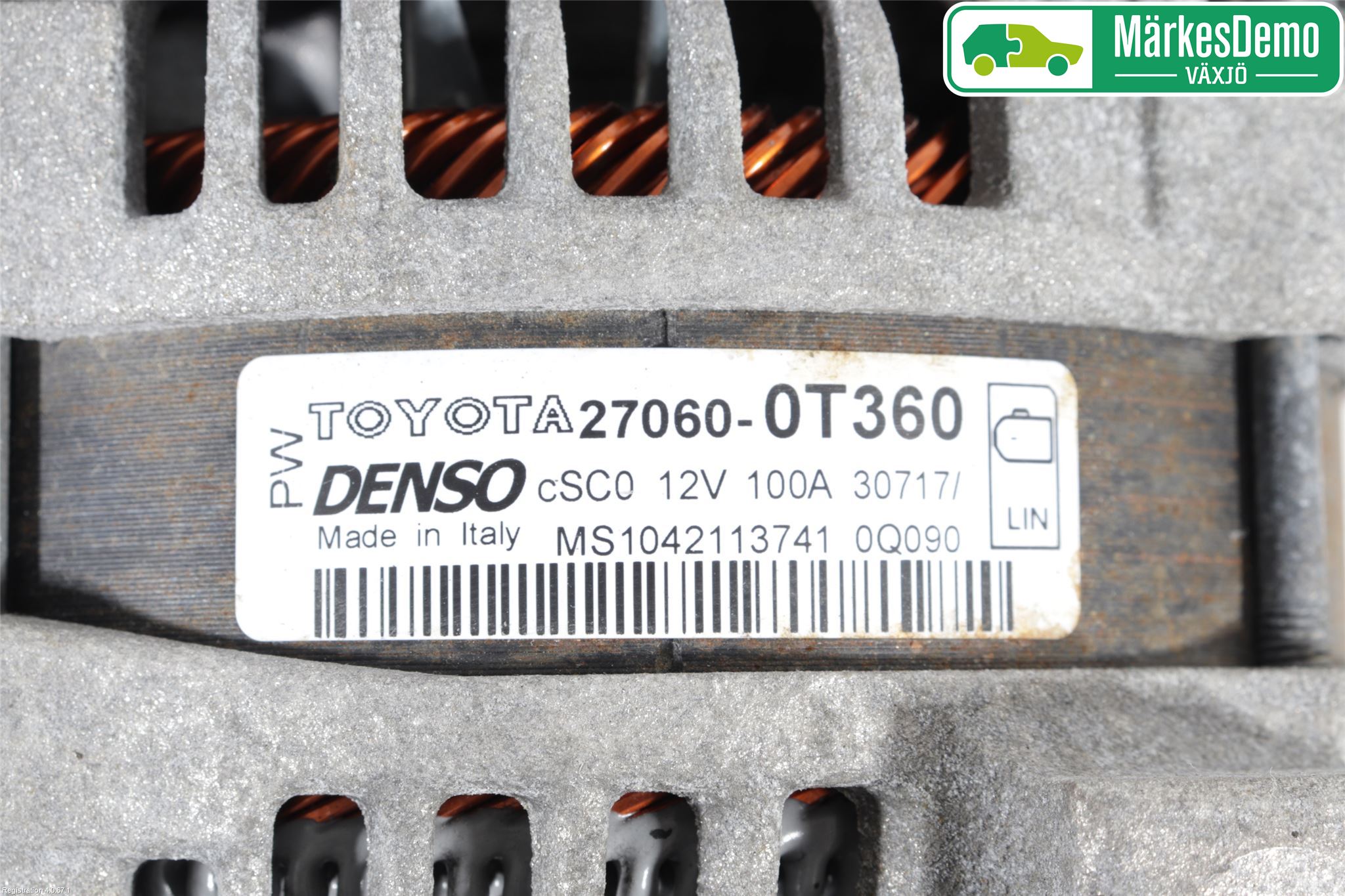 Toyota AVENSIS 16-18 Generator