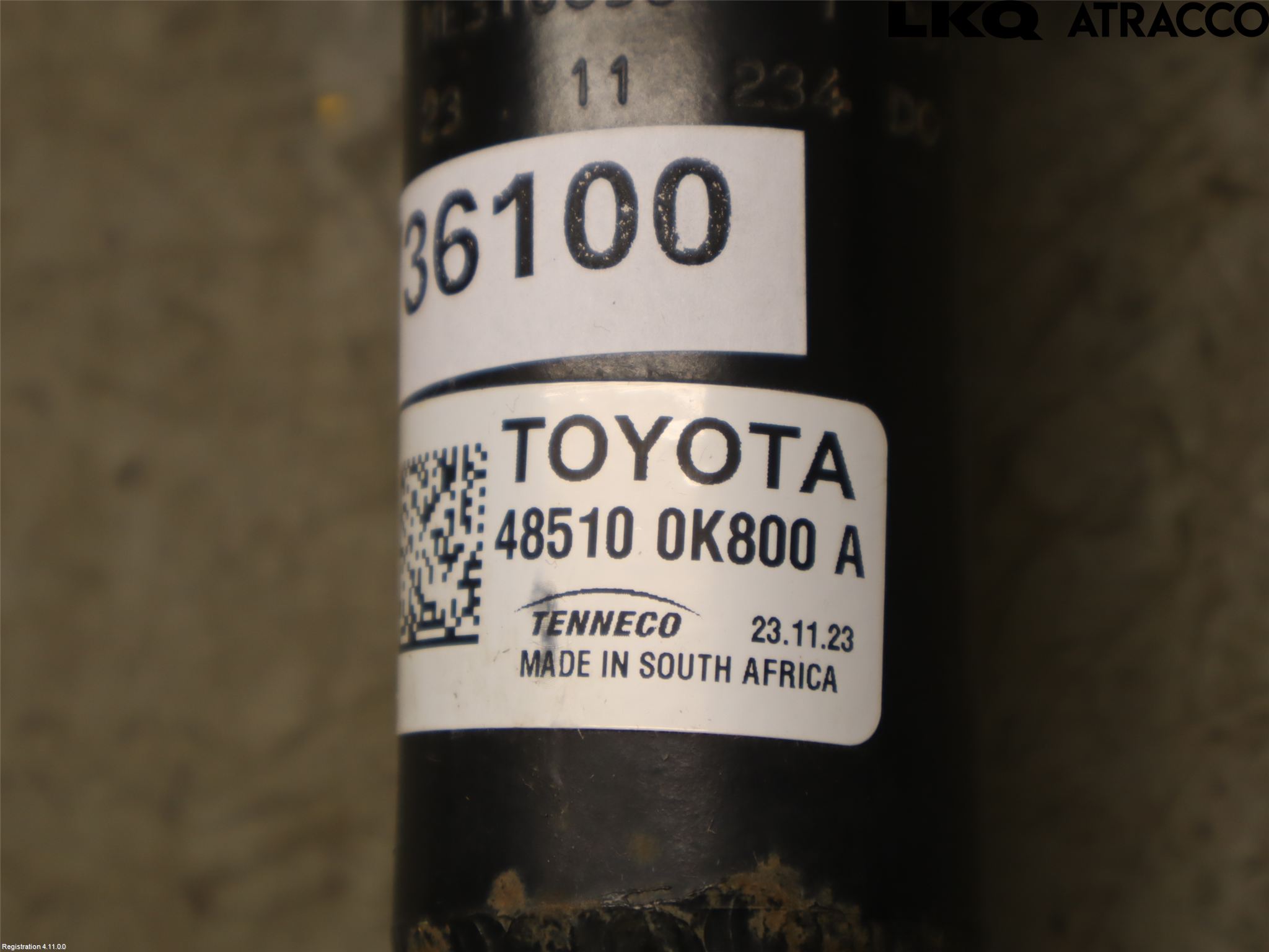Toyota HILUX 16- Fjäderben Fram Vänster